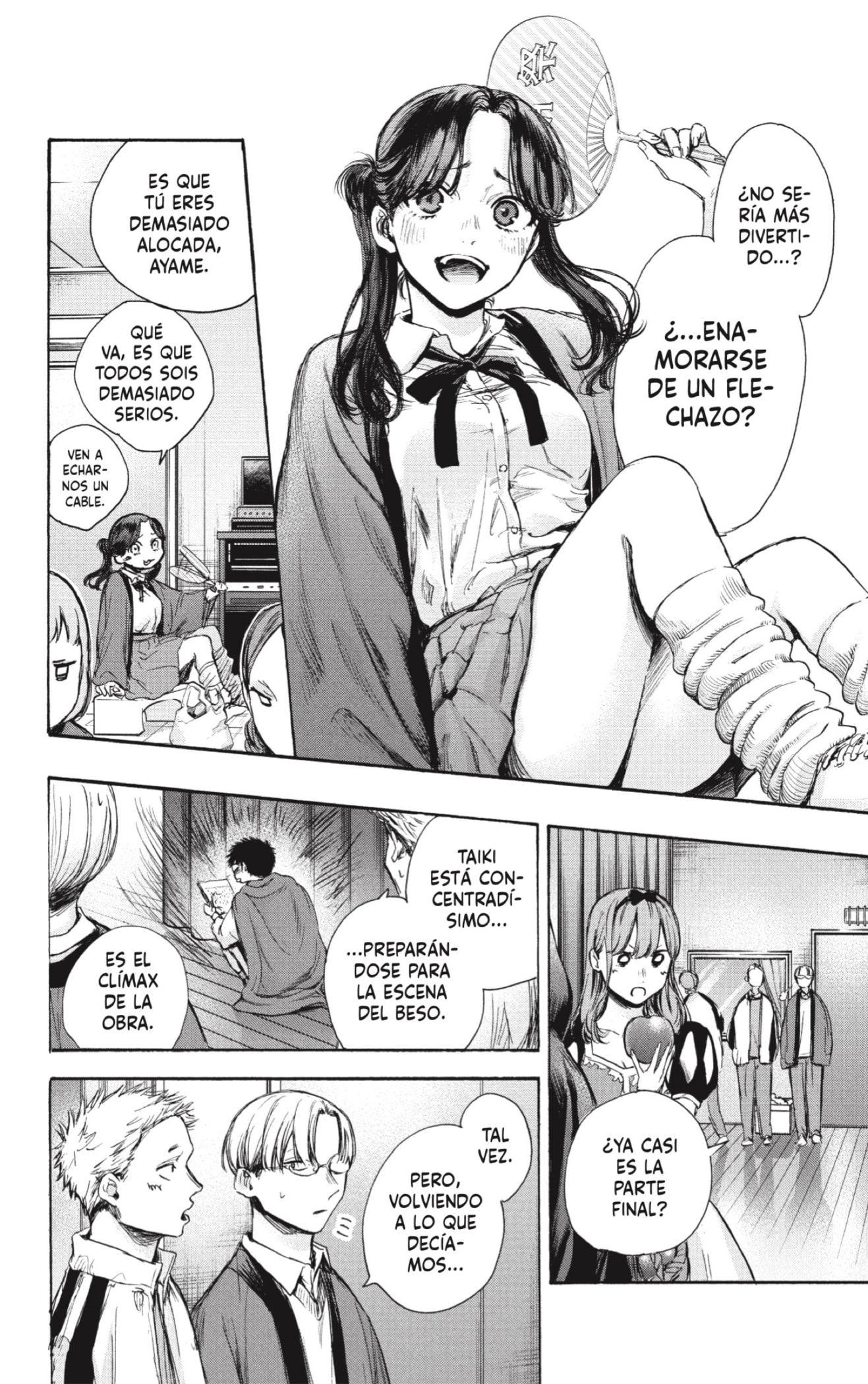 Ao no Hako Capitulo 64: Como uno de sus amigos más cercanos página 7