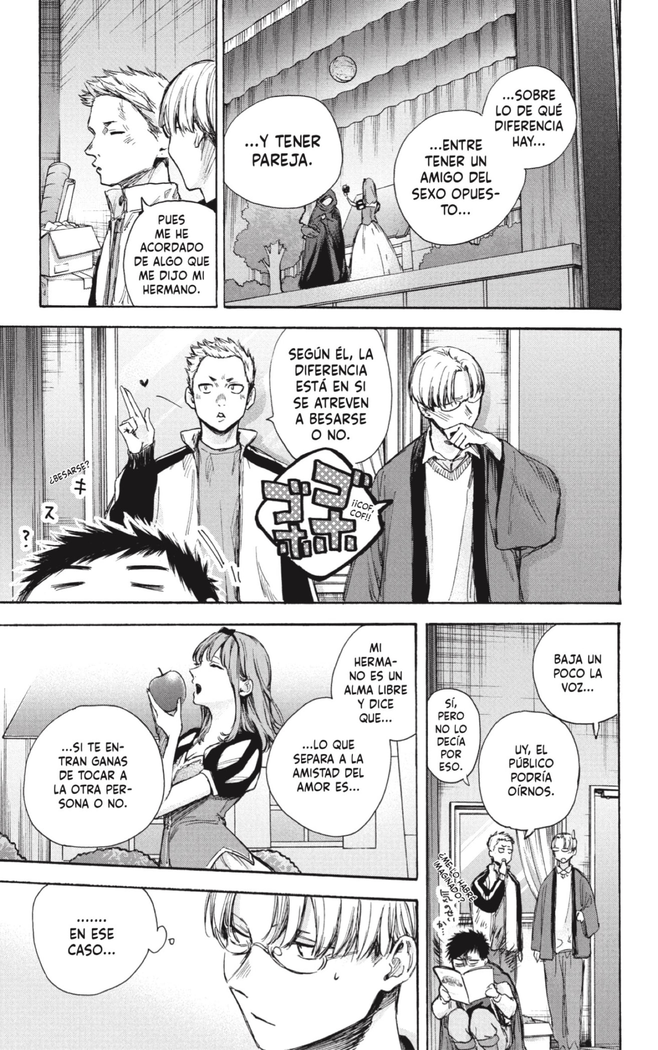 Ao no Hako Capitulo 64: Como uno de sus amigos más cercanos página 8