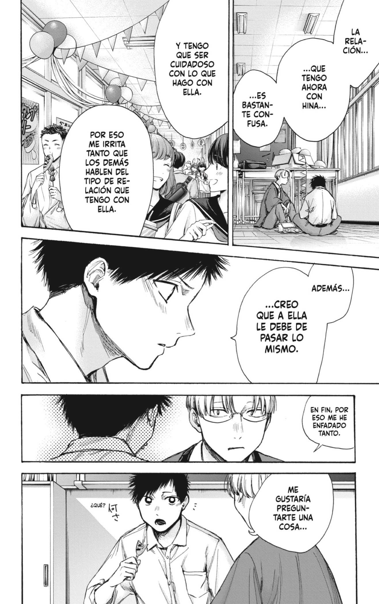 Ao no Hako Capitulo 65: No es eso. página 10