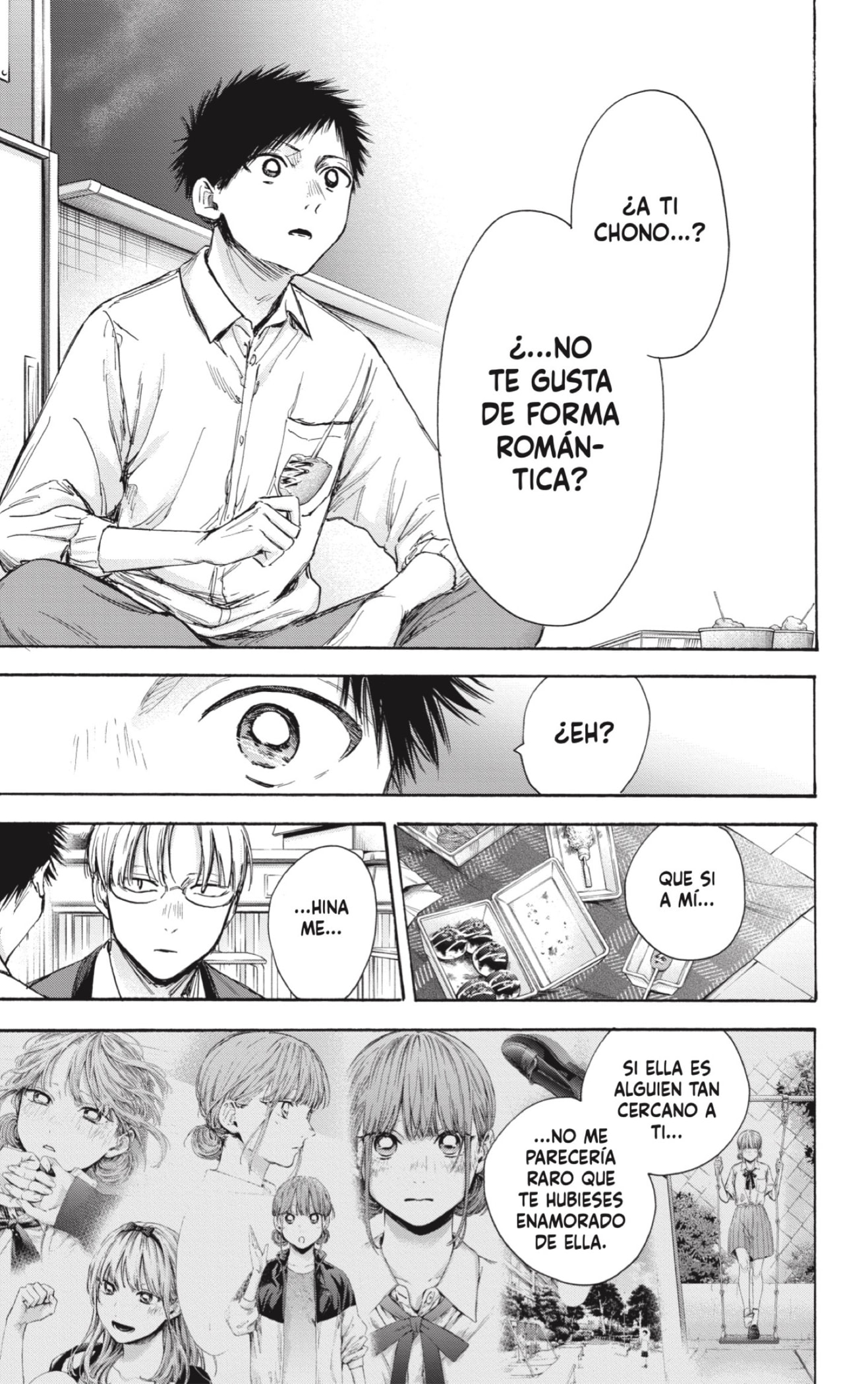 Ao no Hako Capitulo 65: No es eso. página 11