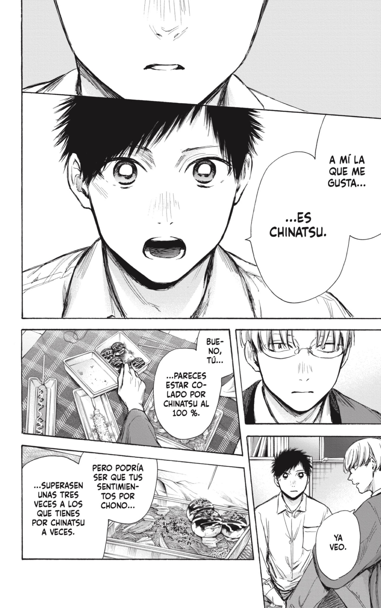 Ao no Hako Capitulo 65: No es eso. página 12