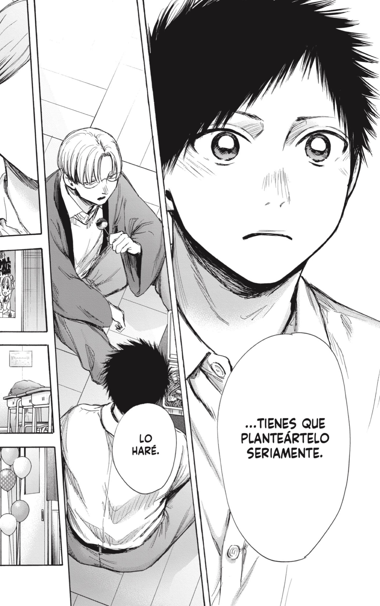 Ao no Hako Capitulo 65: No es eso. página 14