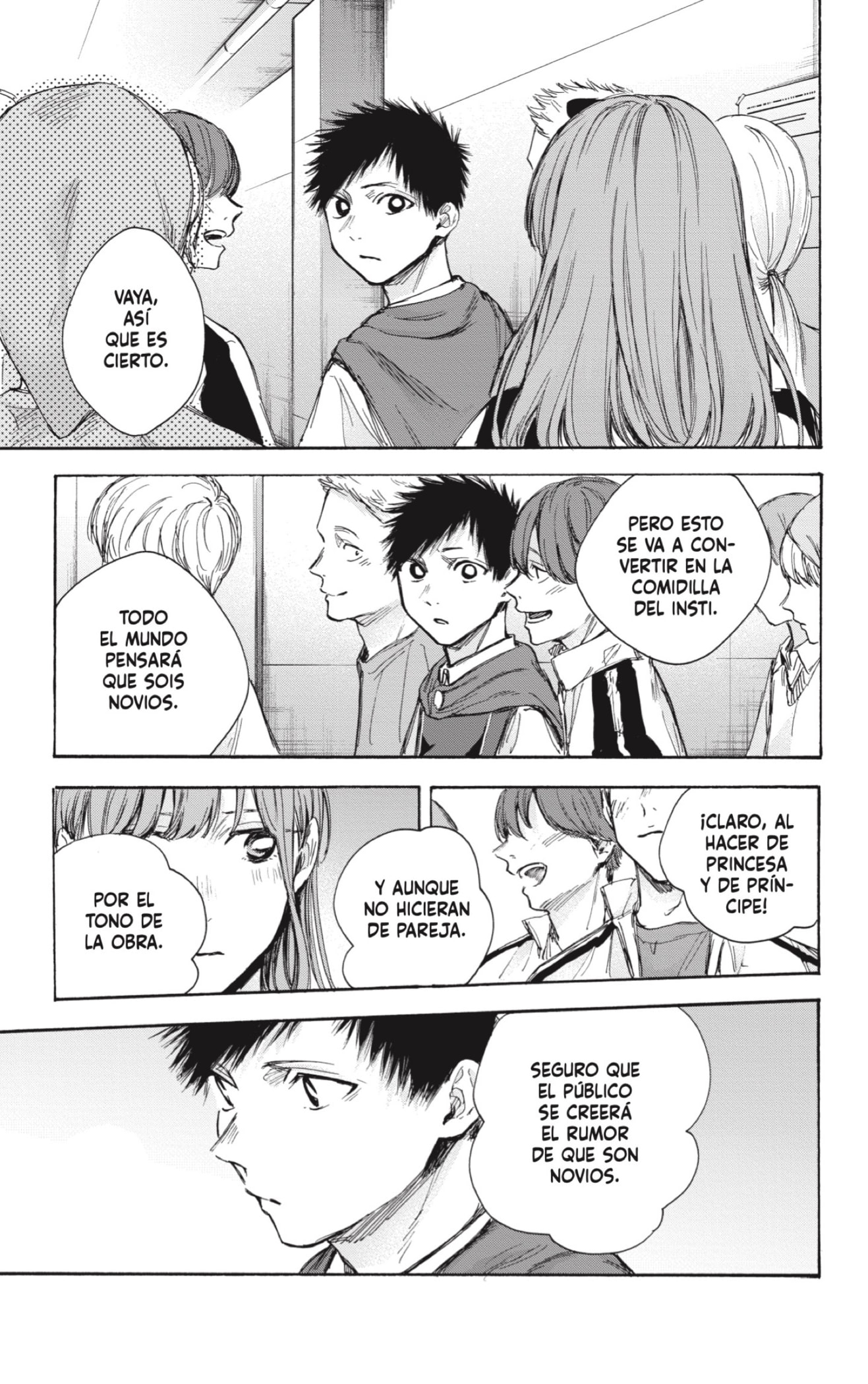 Ao no Hako Capitulo 65: No es eso. página 3