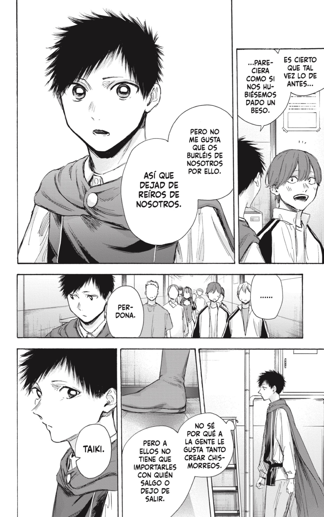 Ao no Hako Capitulo 65: No es eso. página 4