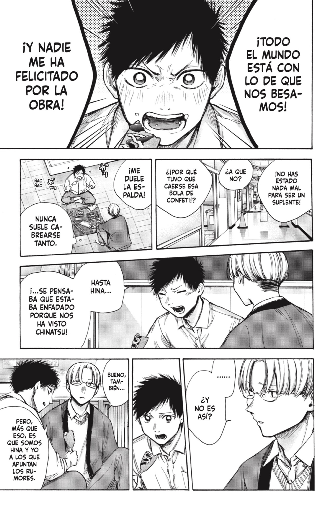 Ao no Hako Capitulo 65: No es eso. página 9