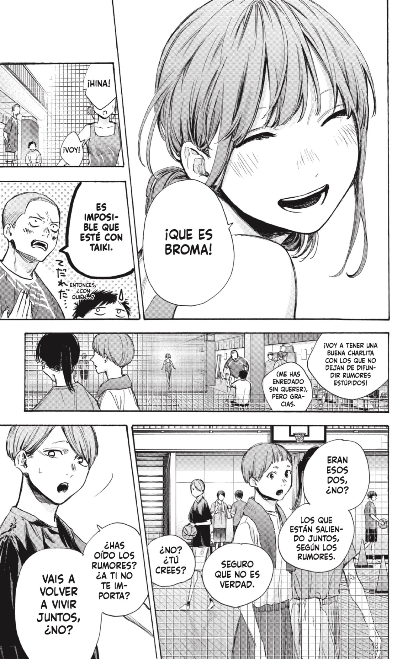 Ao no Hako Capitulo 66: Estoy aquí página 9