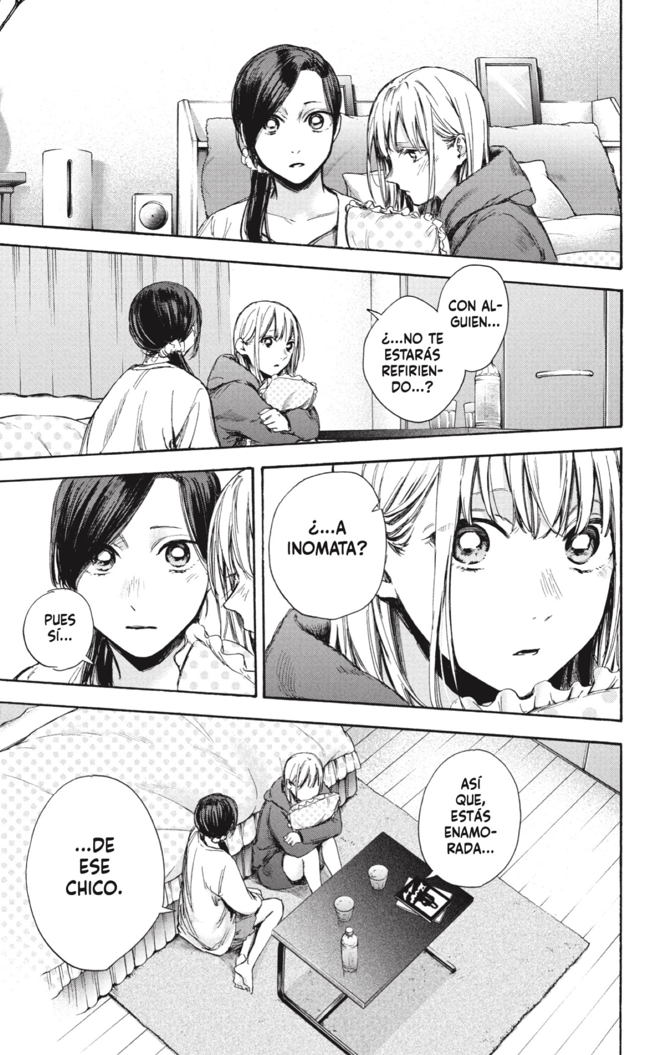 Ao no Hako Capitulo 67: Una oportunidad para florecer página 3