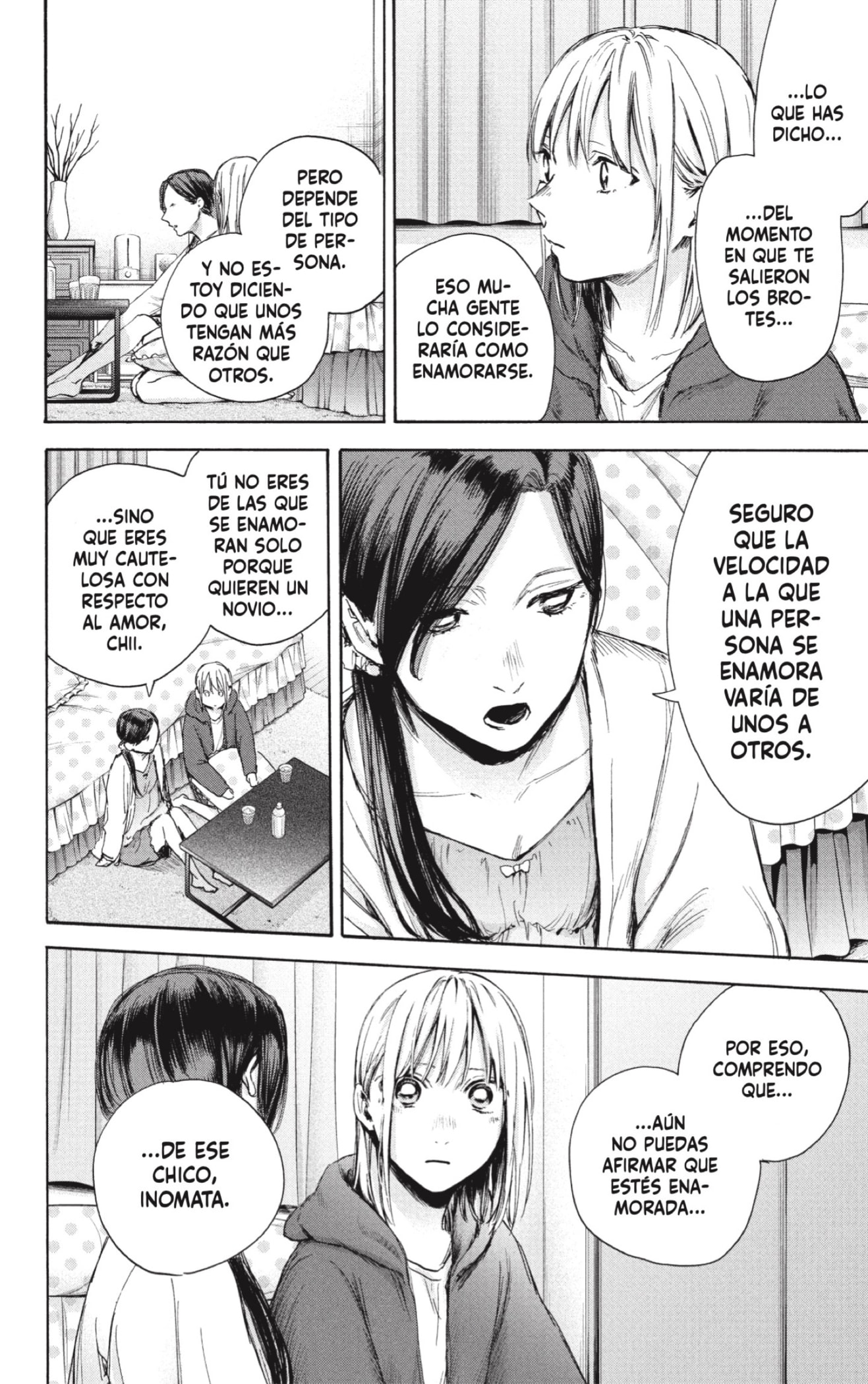Ao no Hako Capitulo 67: Una oportunidad para florecer página 8