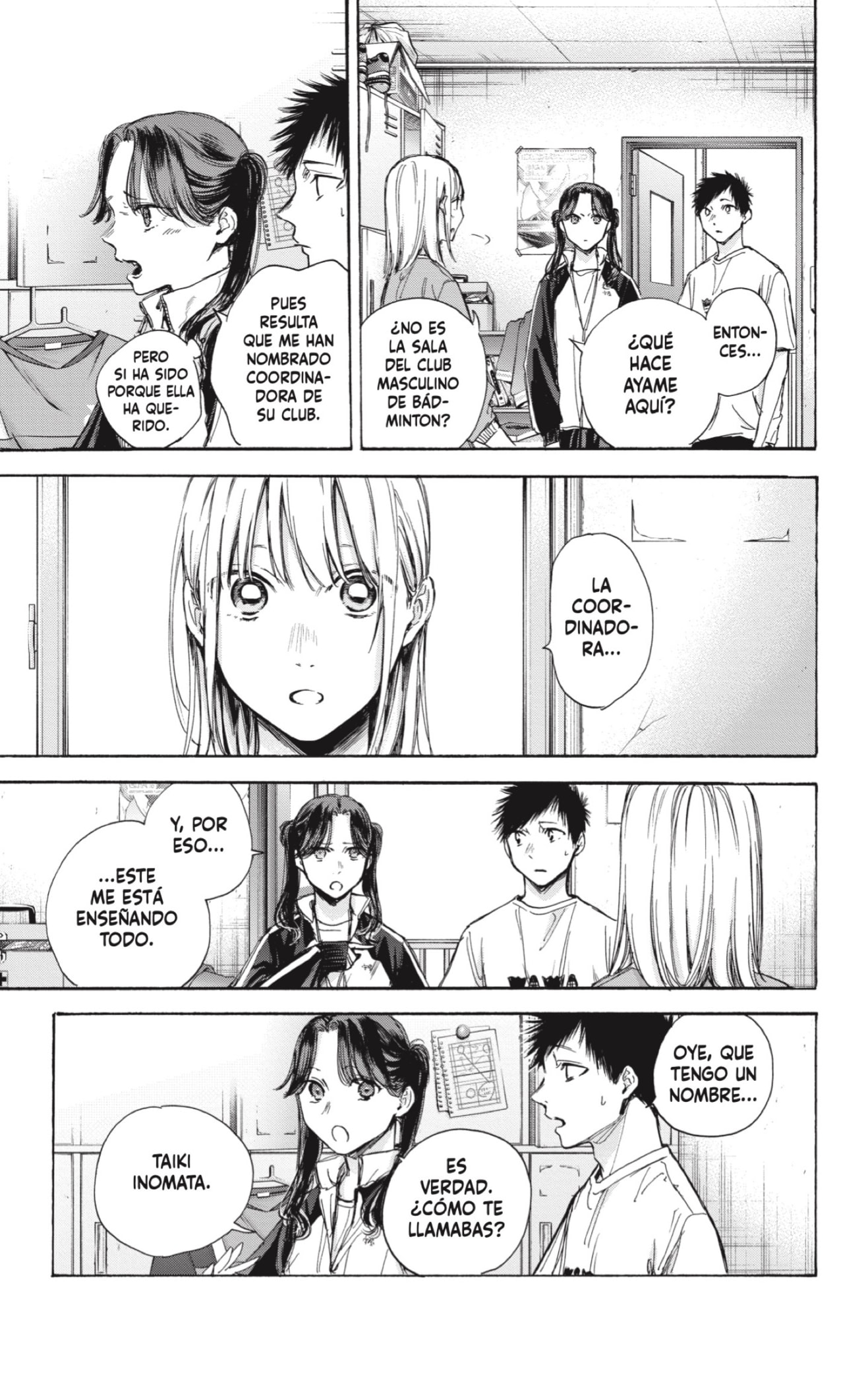 Ao no Hako Capitulo 68: La manager página 11