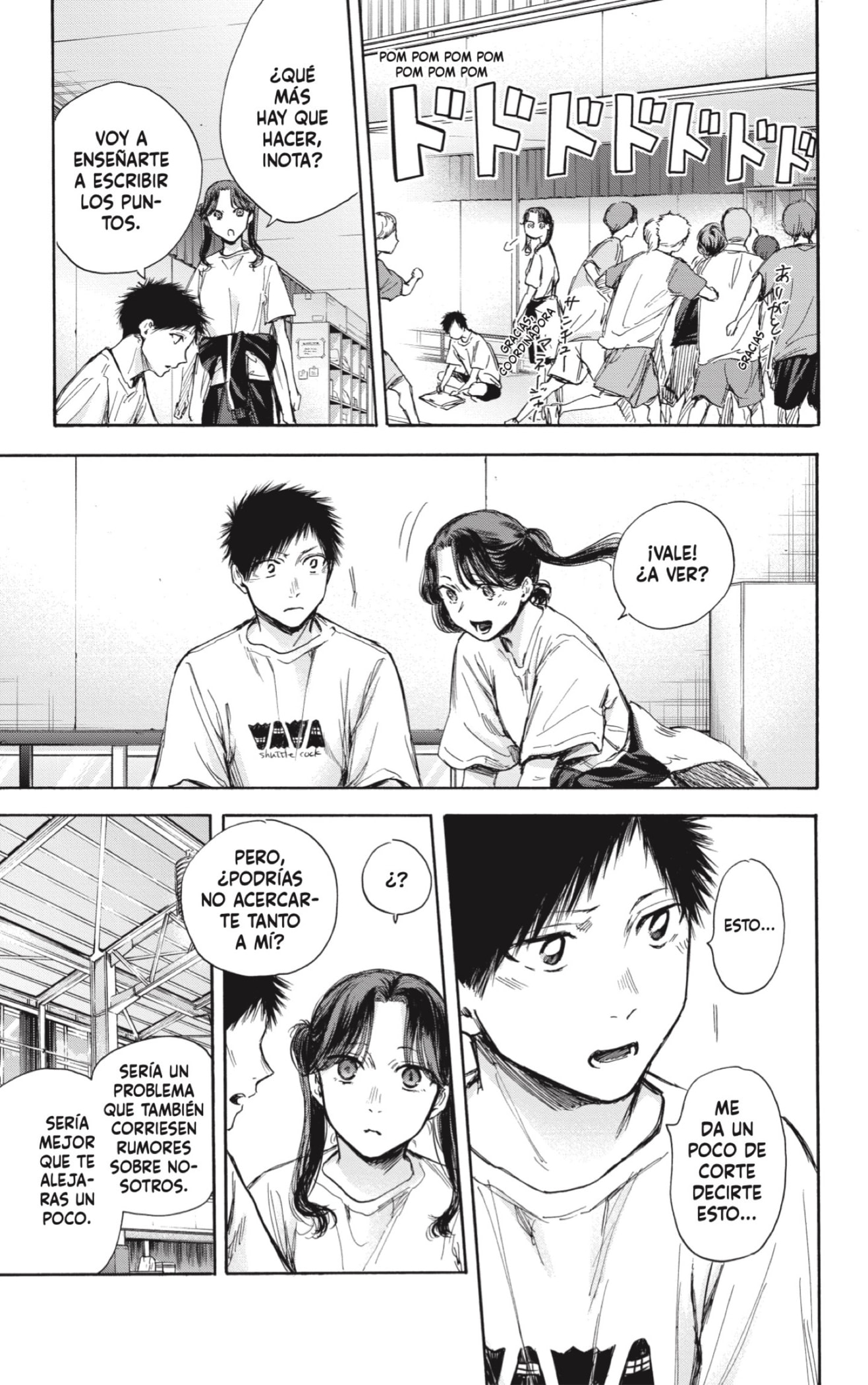 Ao no Hako Capitulo 68: La manager página 15