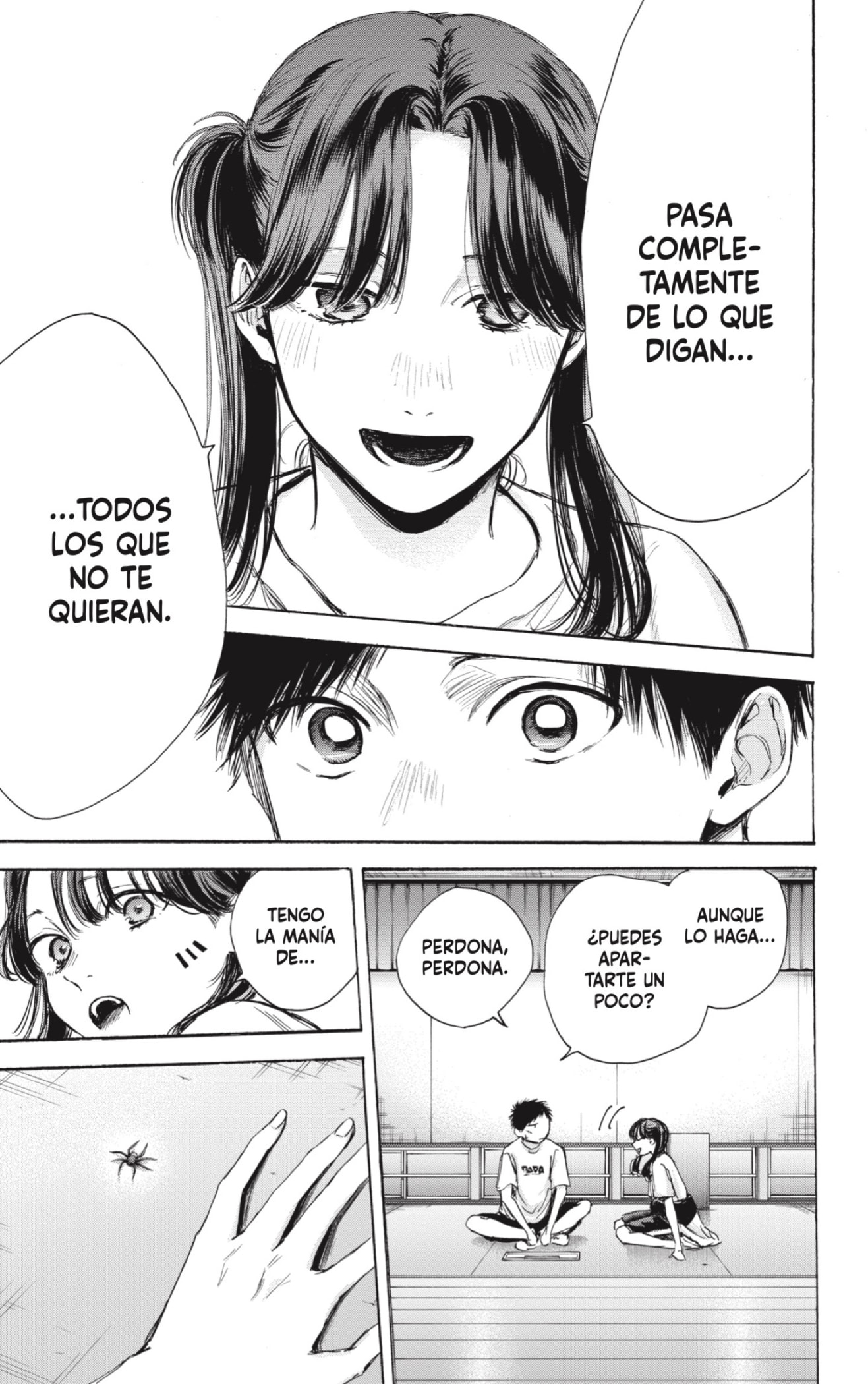 Ao no Hako Capitulo 68: La manager página 17