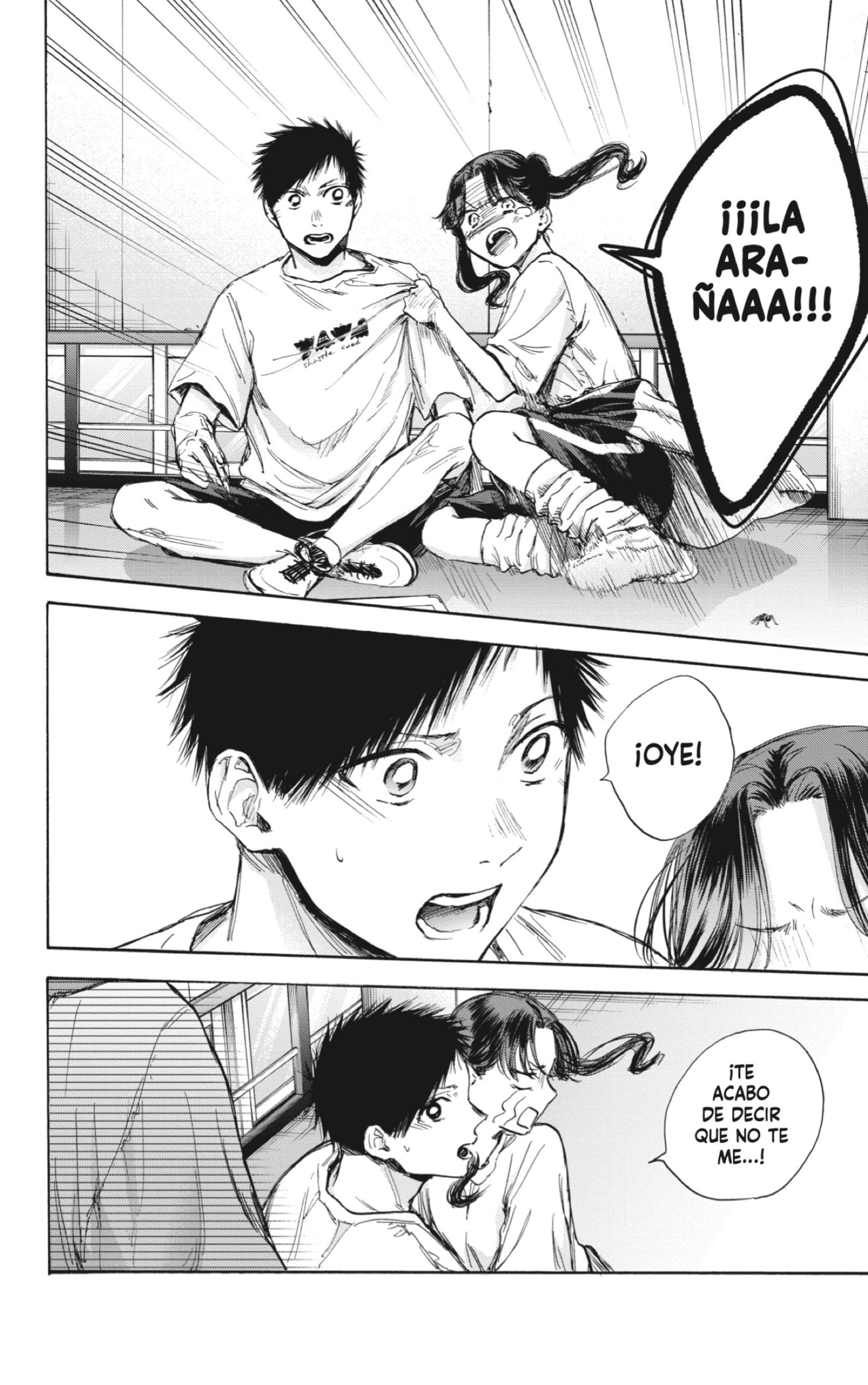 Ao no Hako Capitulo 68: La manager página 18