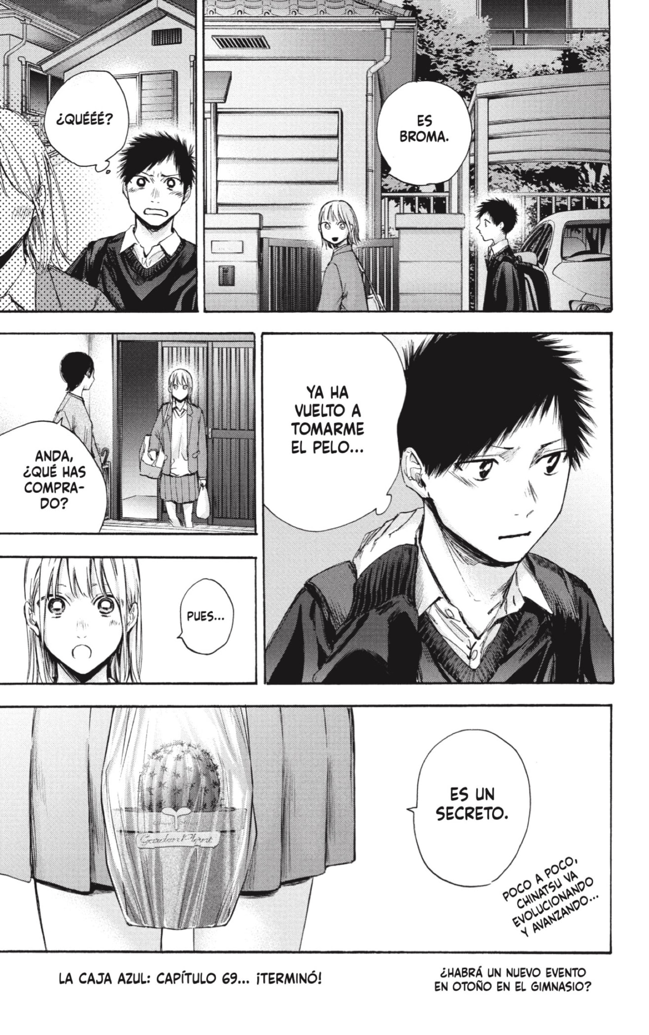 Ao no Hako Capitulo 69: Inota página 19