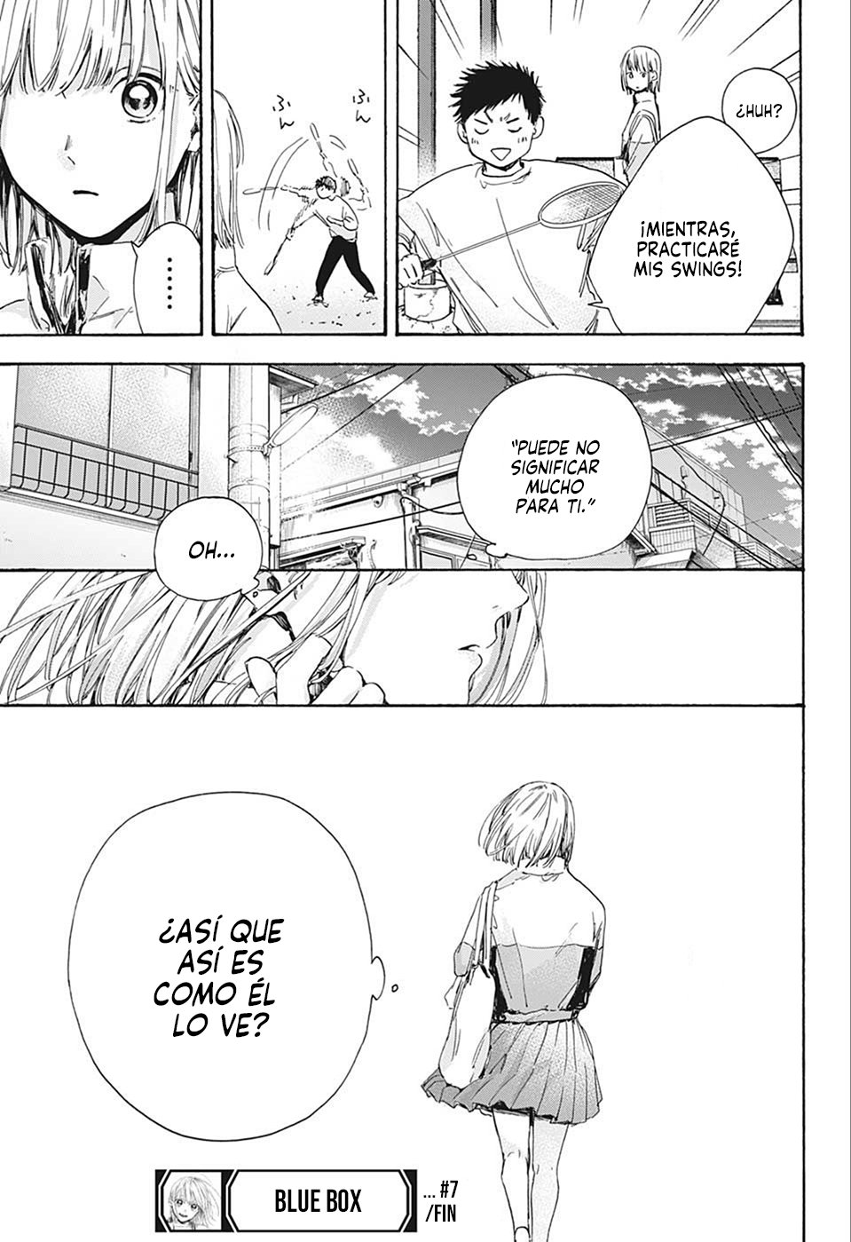 Ao no Hako Capitulo 7: Estarás bien página 21