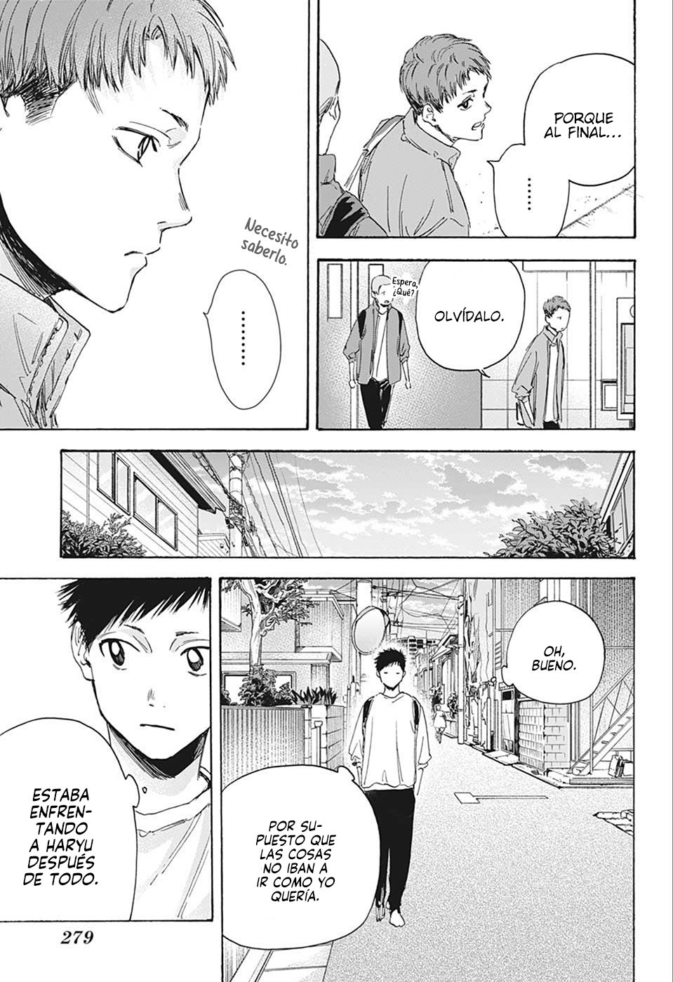 Ao no Hako Capitulo 7: Estarás bien página 6
