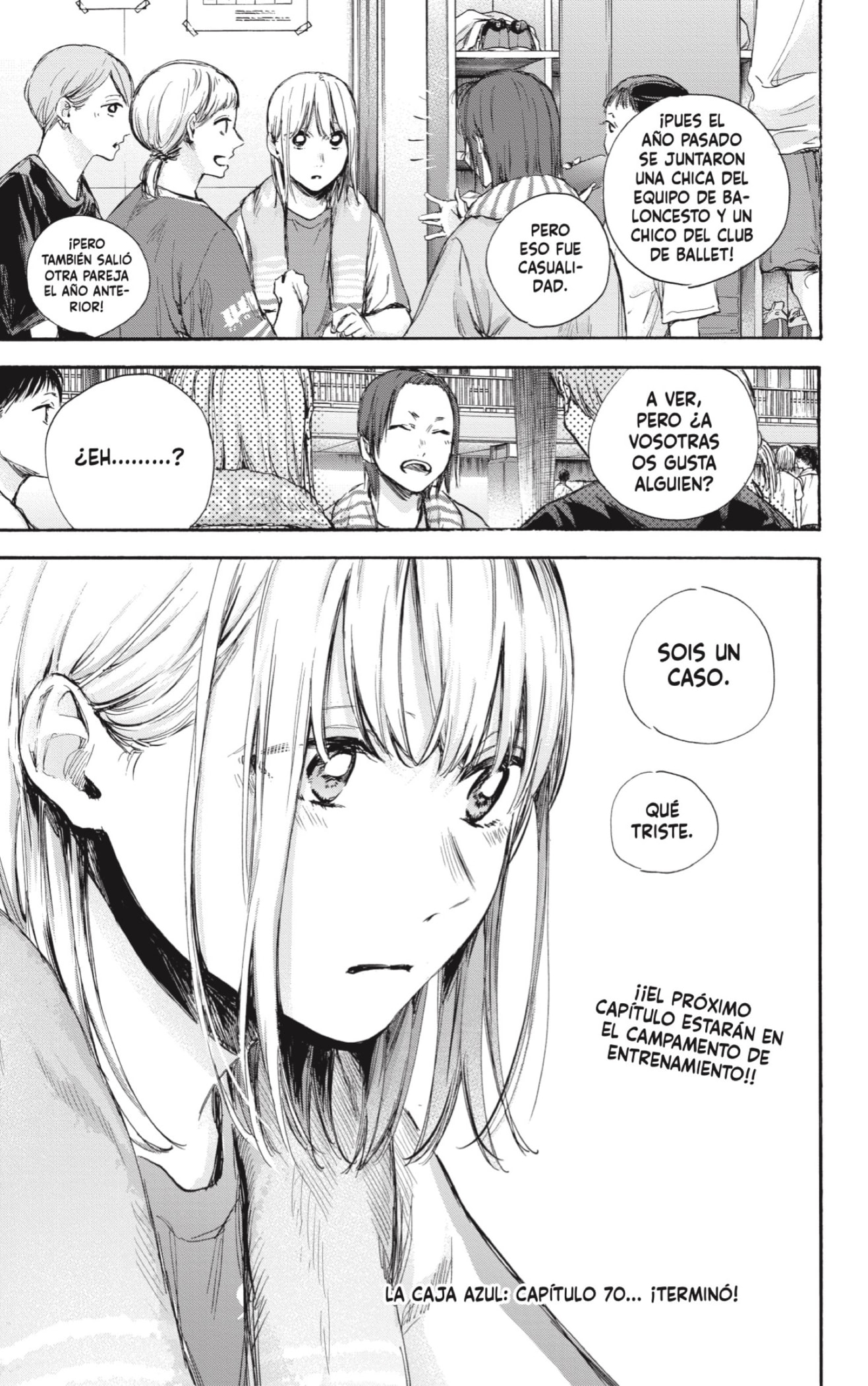 Ao no Hako Capitulo 70: Un evento emocionante página 19