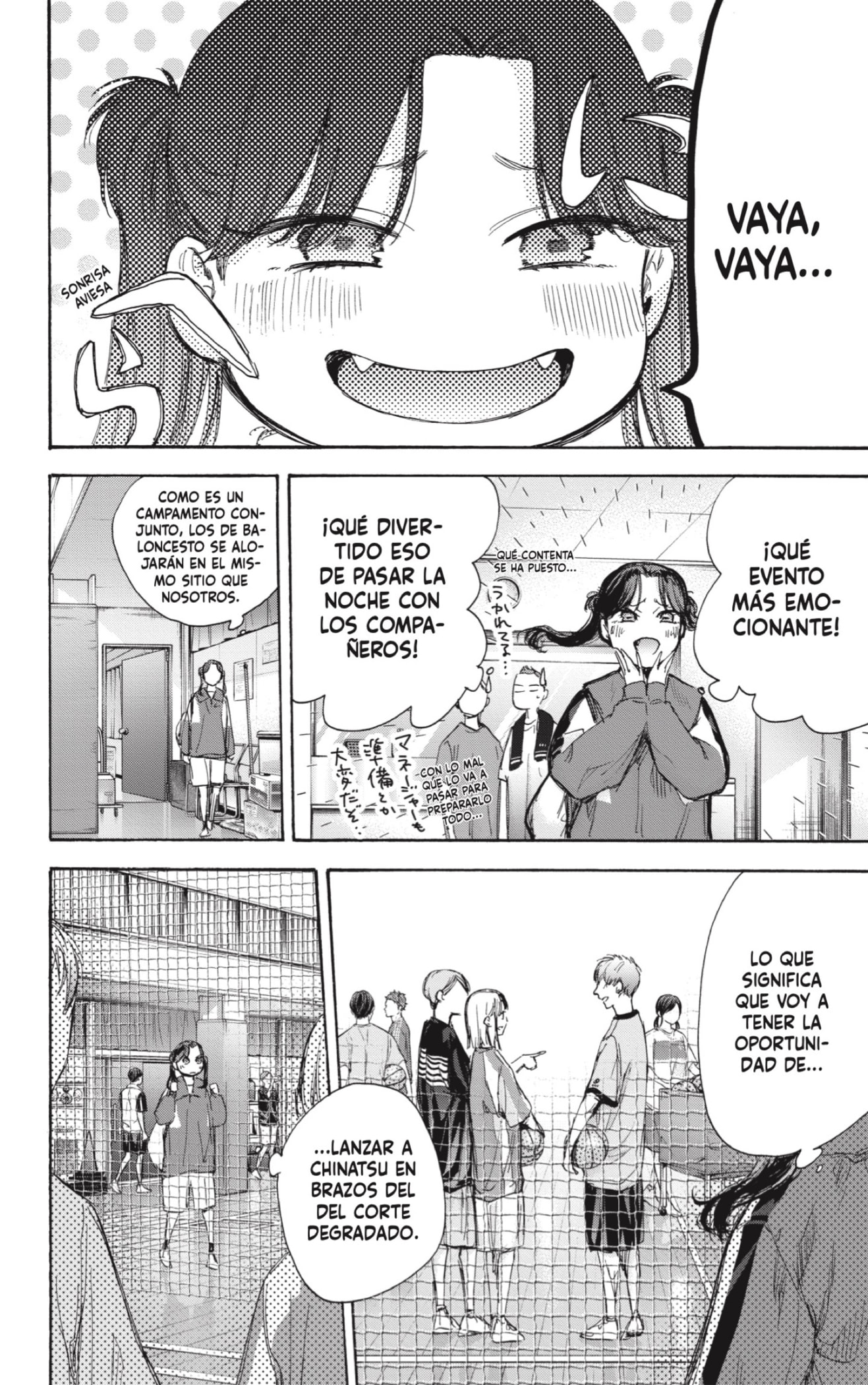 Ao no Hako Capitulo 70: Un evento emocionante página 4