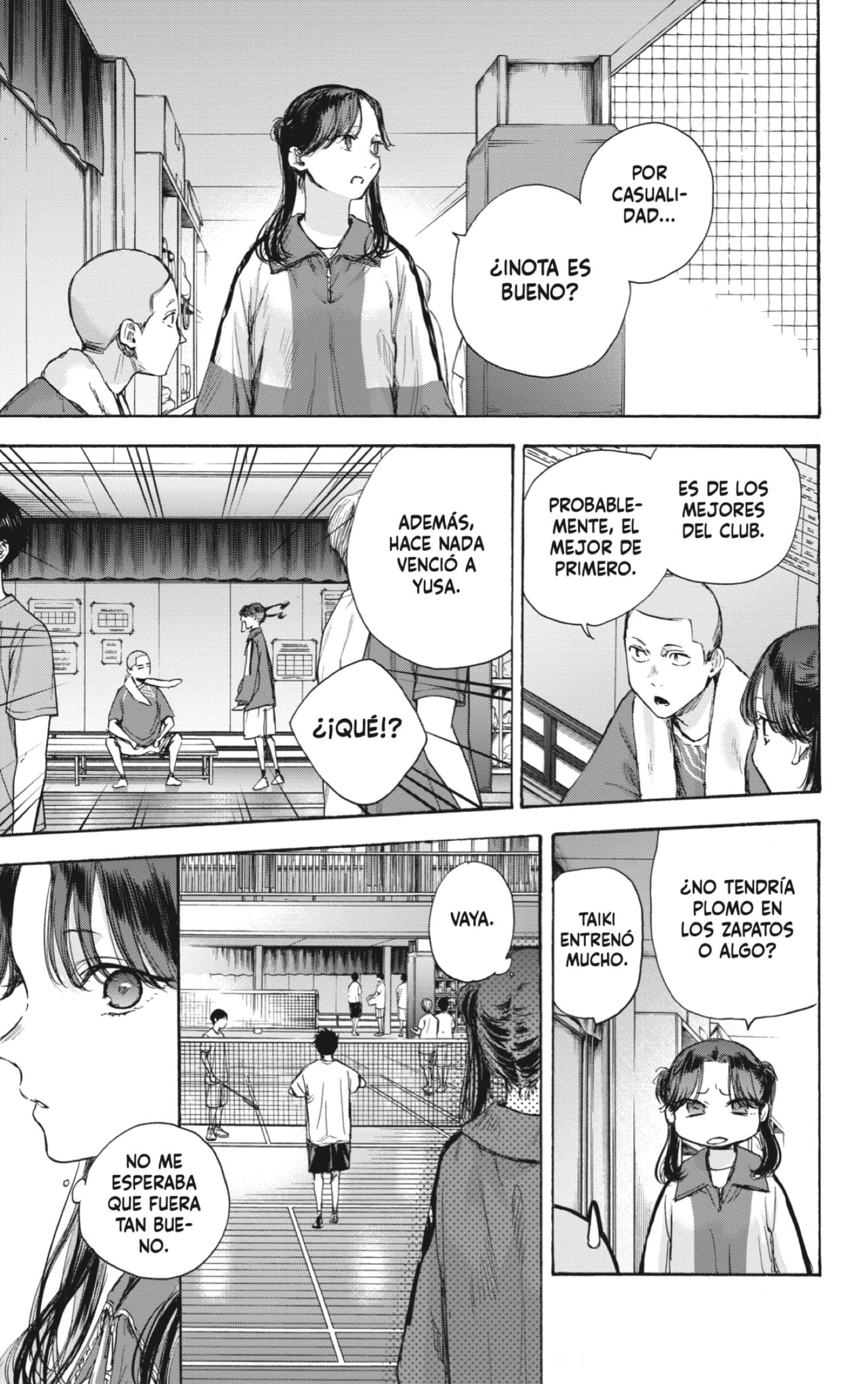 Ao no Hako Capitulo 70: Un evento emocionante página 7