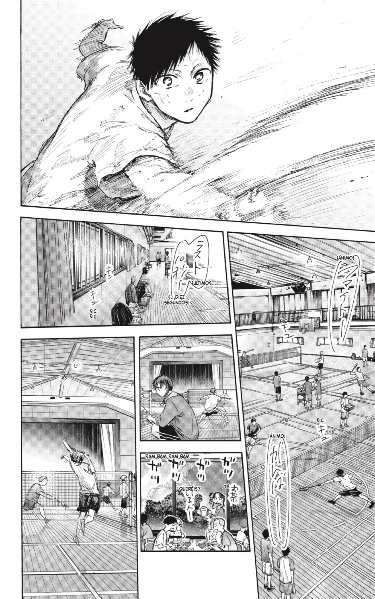 Ao no Hako Capitulo 71: Campamento de entrenamiento página 10