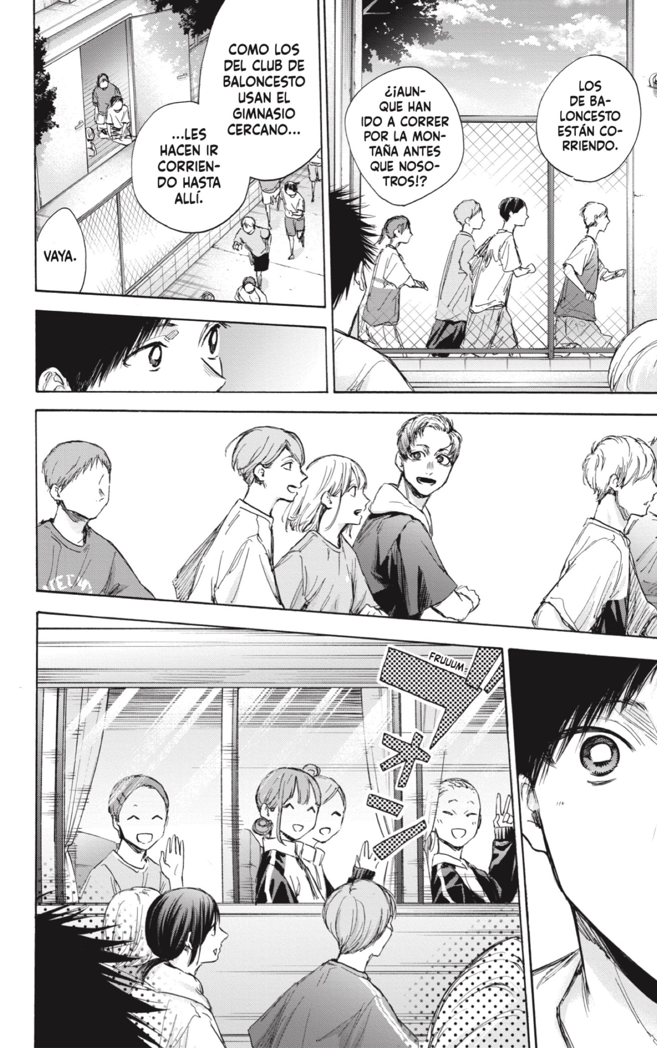 Ao no Hako Capitulo 71: Campamento de entrenamiento página 8