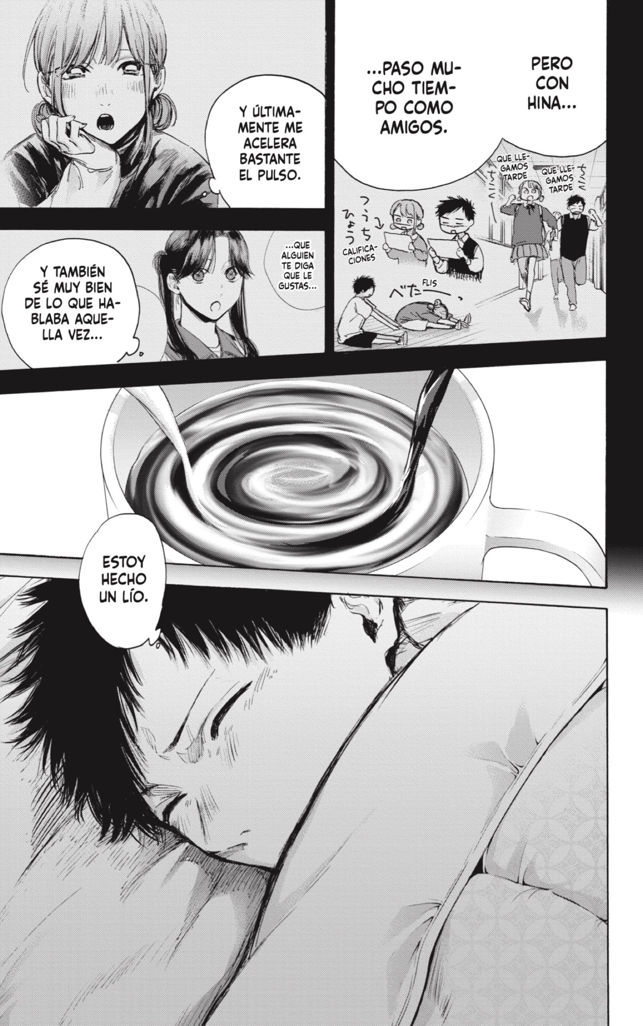 Ao no Hako Capitulo 72: Dando vueltas. página 5