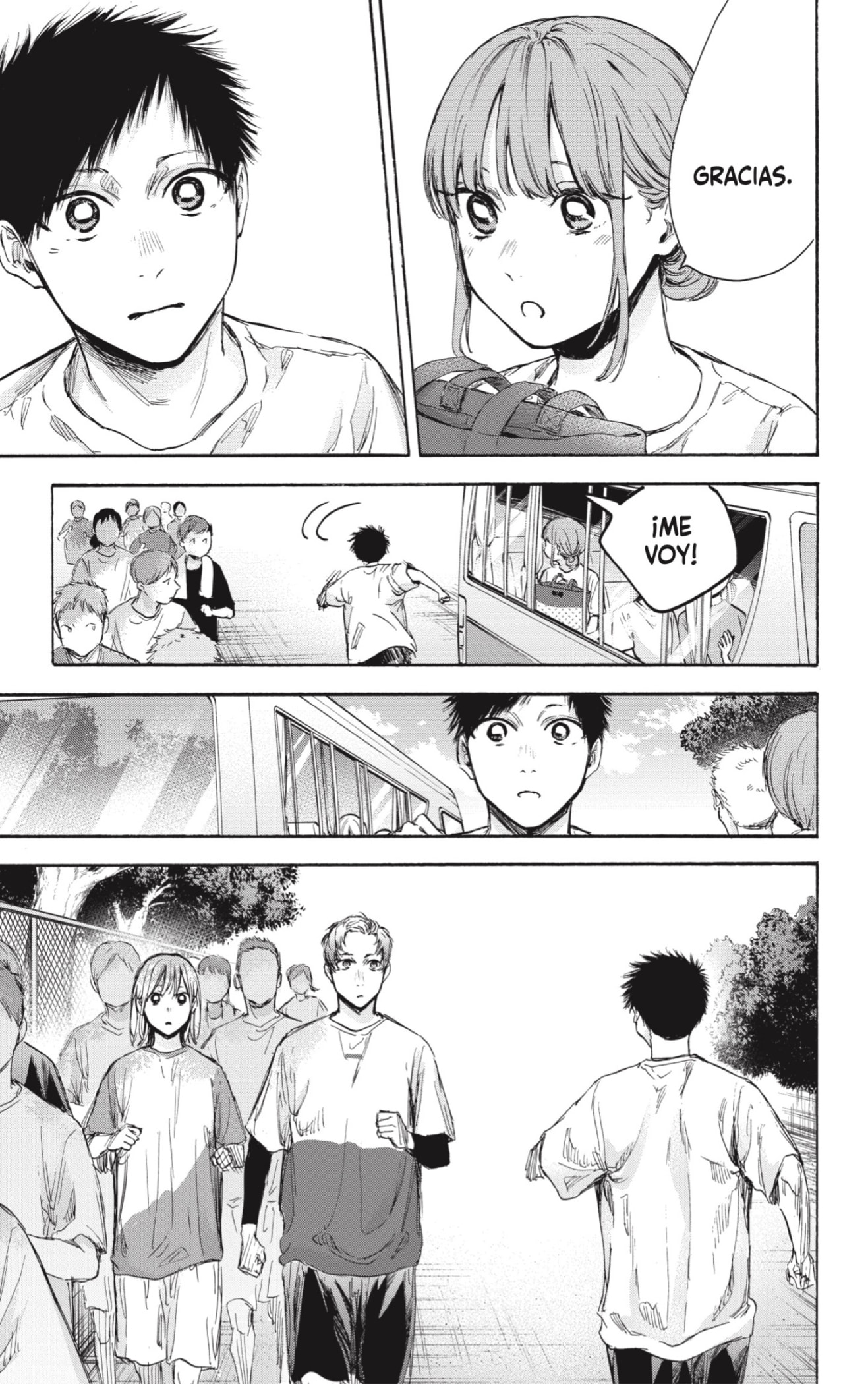 Ao no Hako Capitulo 72: Dando vueltas. página 9