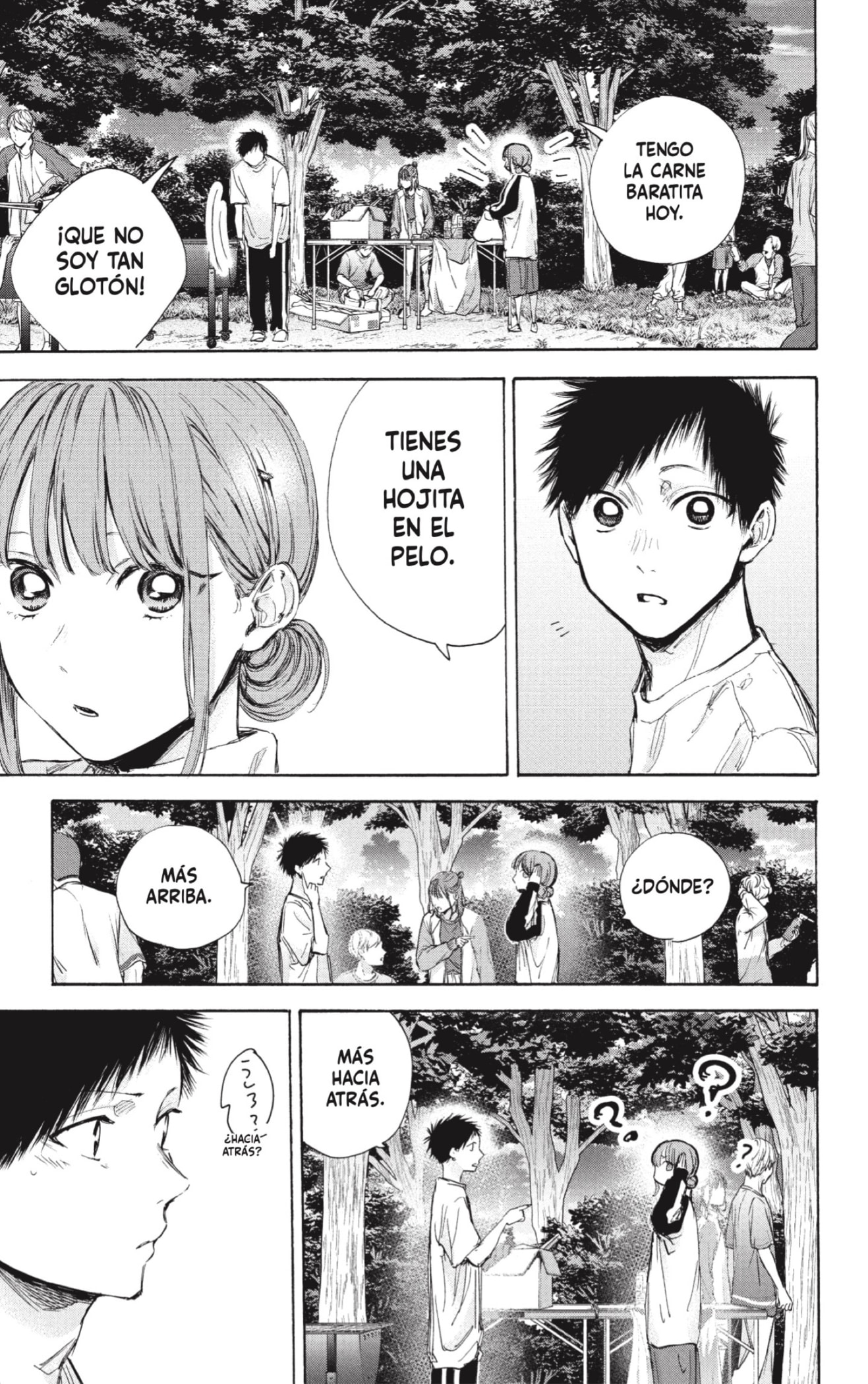 Ao no Hako Capitulo 75: Una montaña rusa página 13