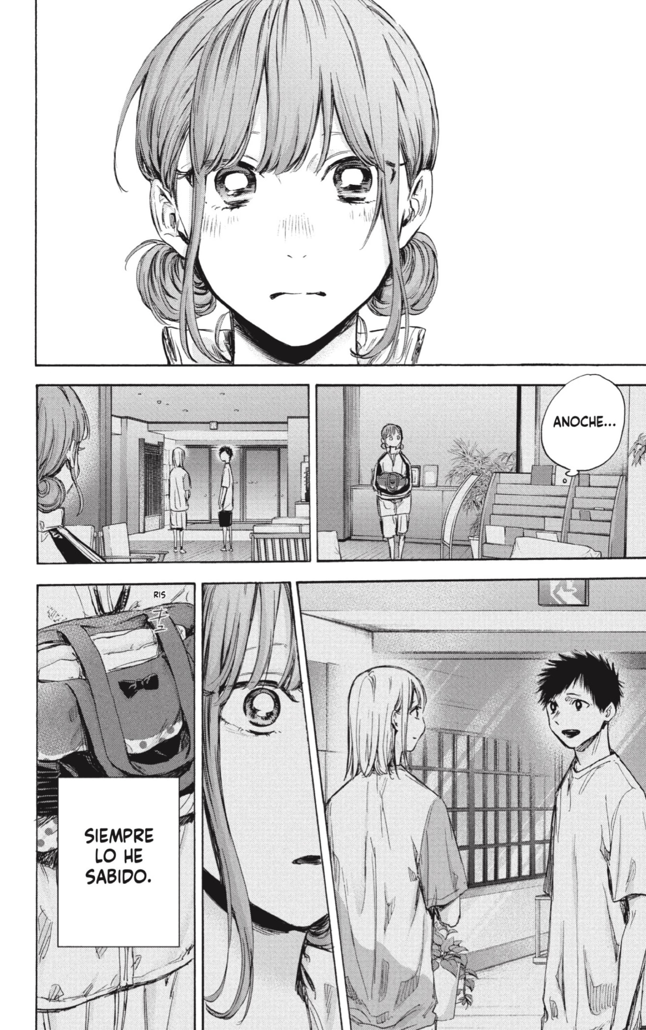 Ao no Hako Capitulo 75: Una montaña rusa página 4
