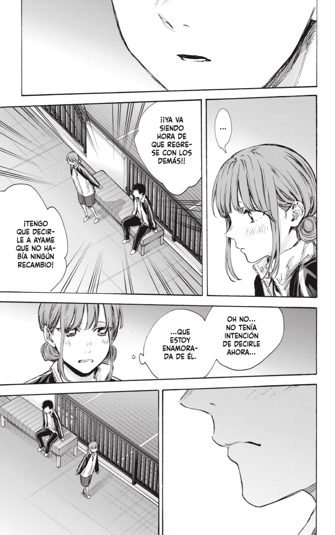 Ao no Hako Capitulo 76: No quería decirle. página 15