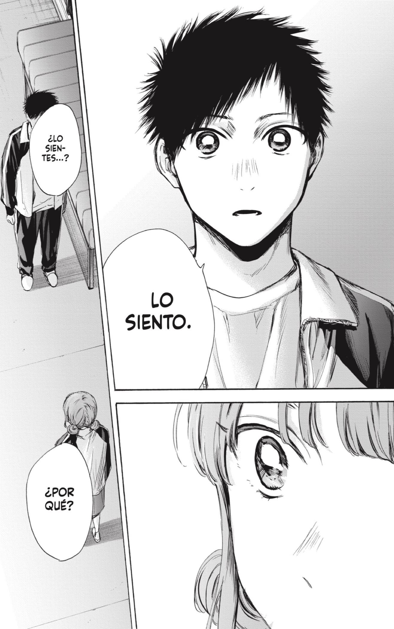 Ao no Hako Capitulo 76: No quería decirle. página 17