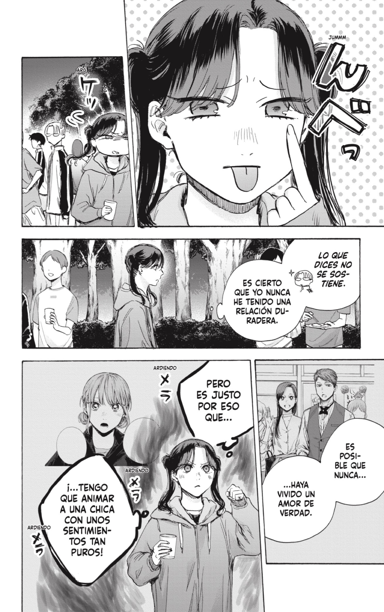 Ao no Hako Capitulo 76: No quería decirle. página 2