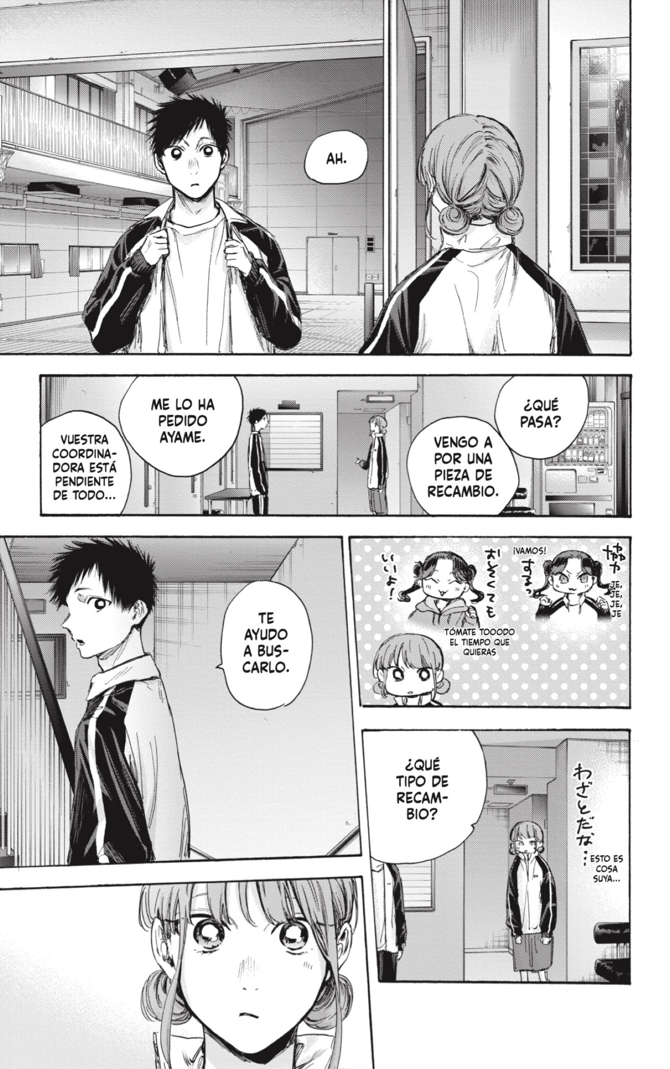 Ao no Hako Capitulo 76: No quería decirle. página 5