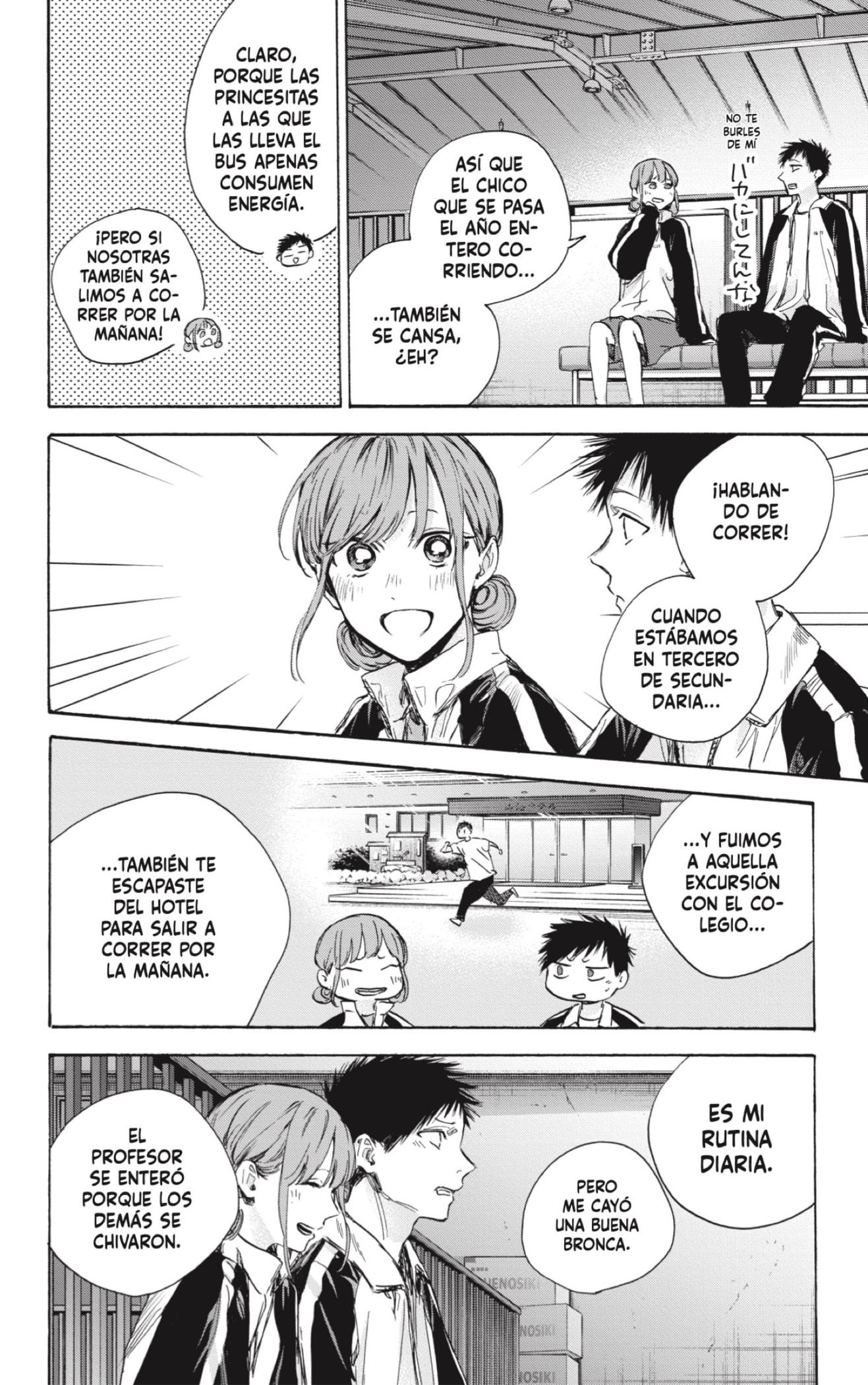 Ao no Hako Capitulo 76: No quería decirle. página 8