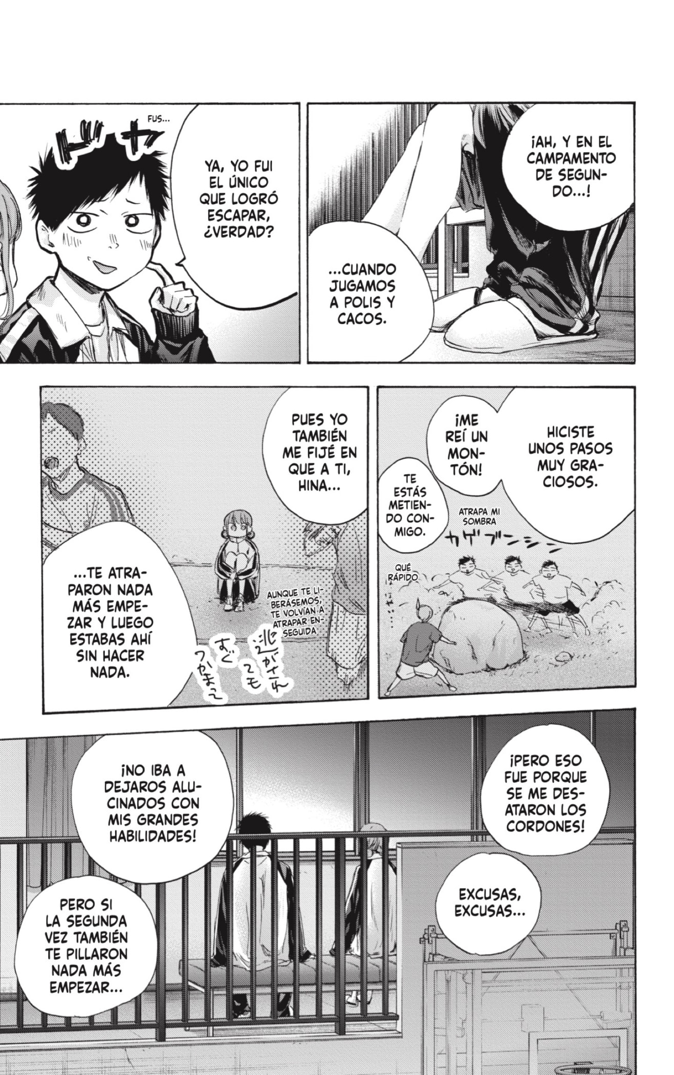 Ao no Hako Capitulo 76: No quería decirle. página 9