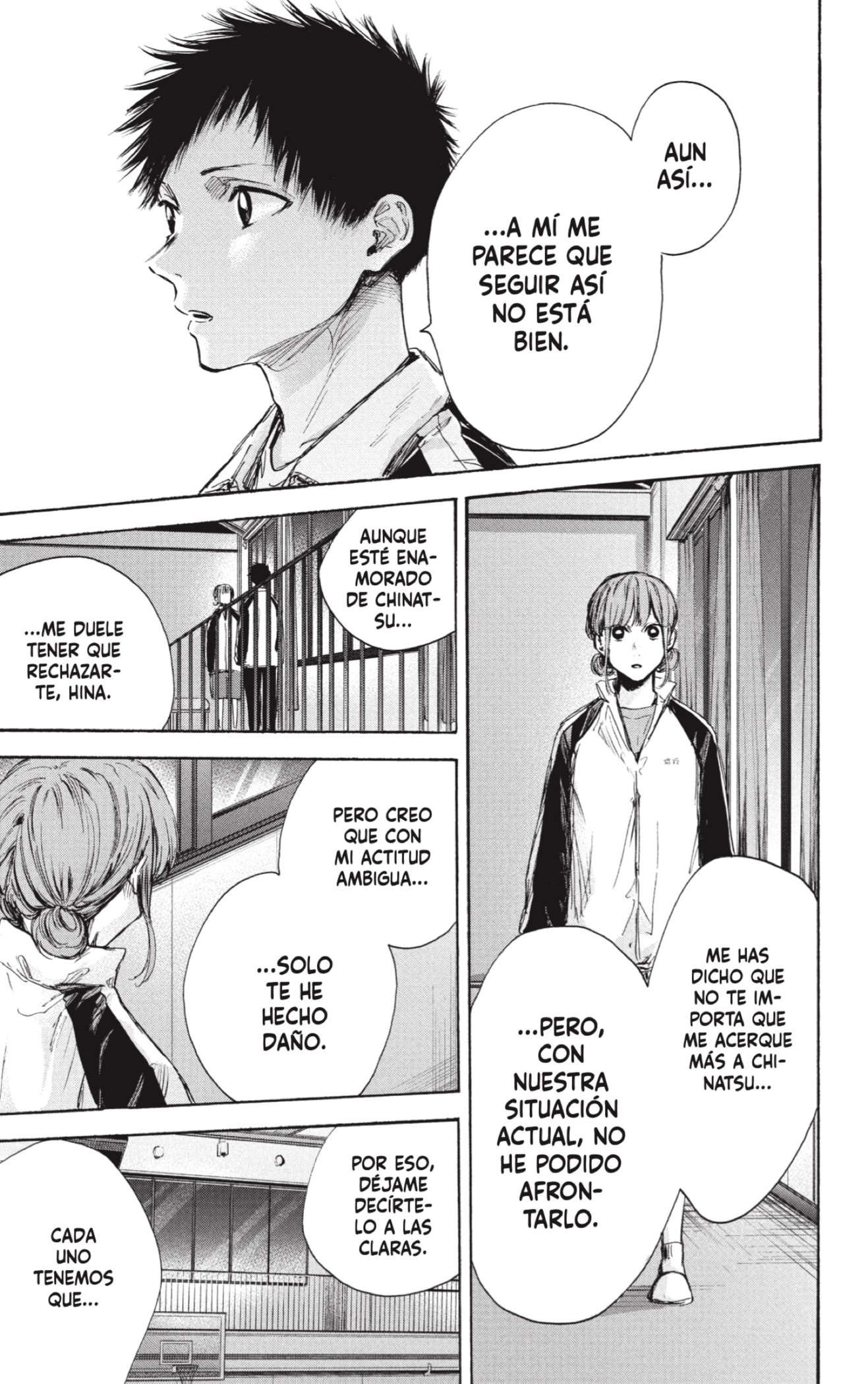 Ao no Hako Capitulo 77: Aun así página 3