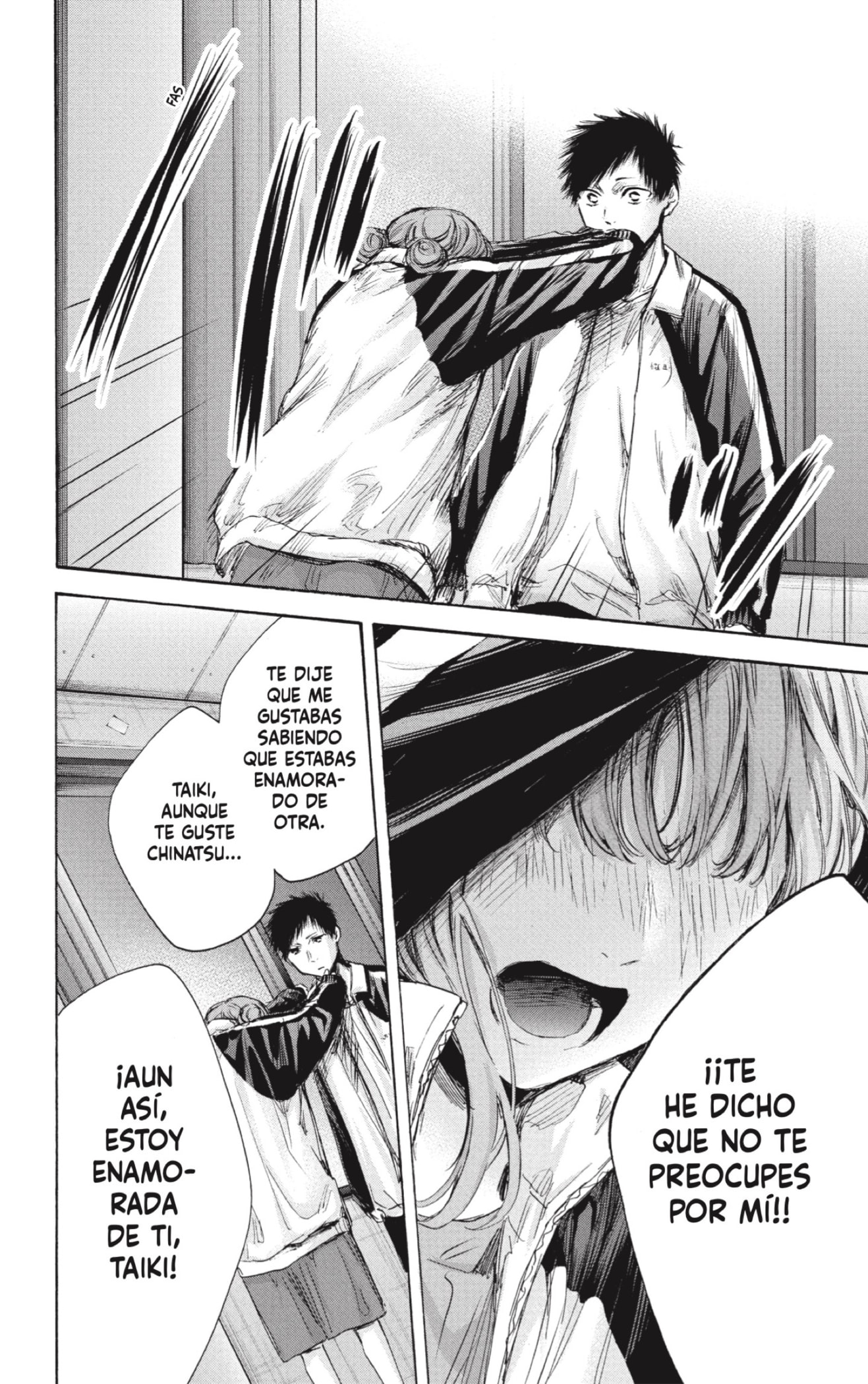 Ao no Hako Capitulo 77: Aun así página 4