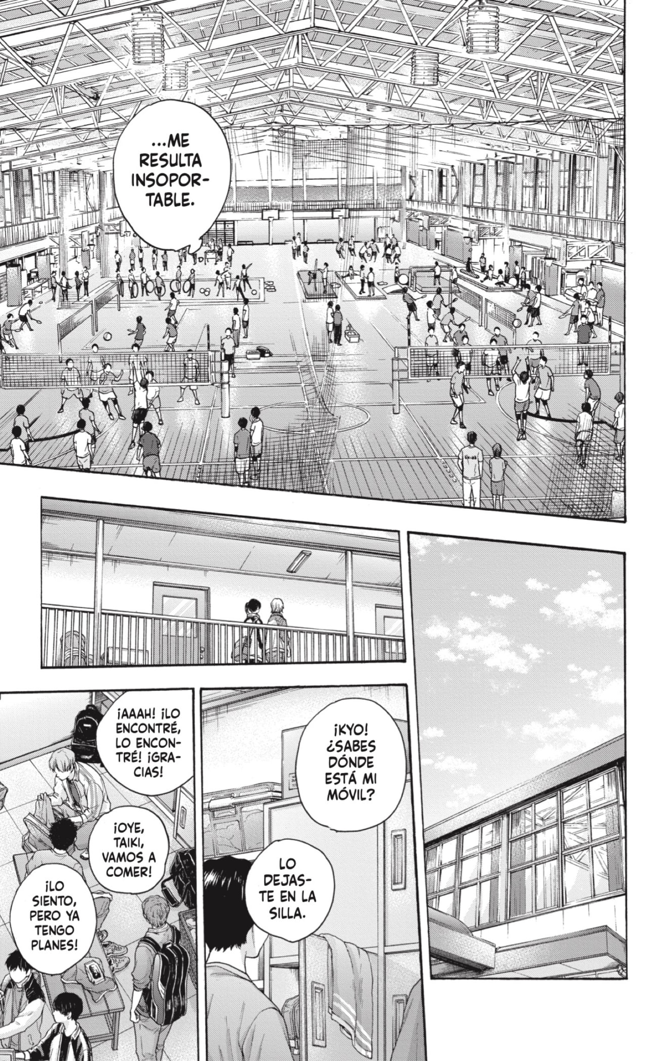 Ao no Hako Capitulo 79: A comprar ropa de gimnasia... página 17