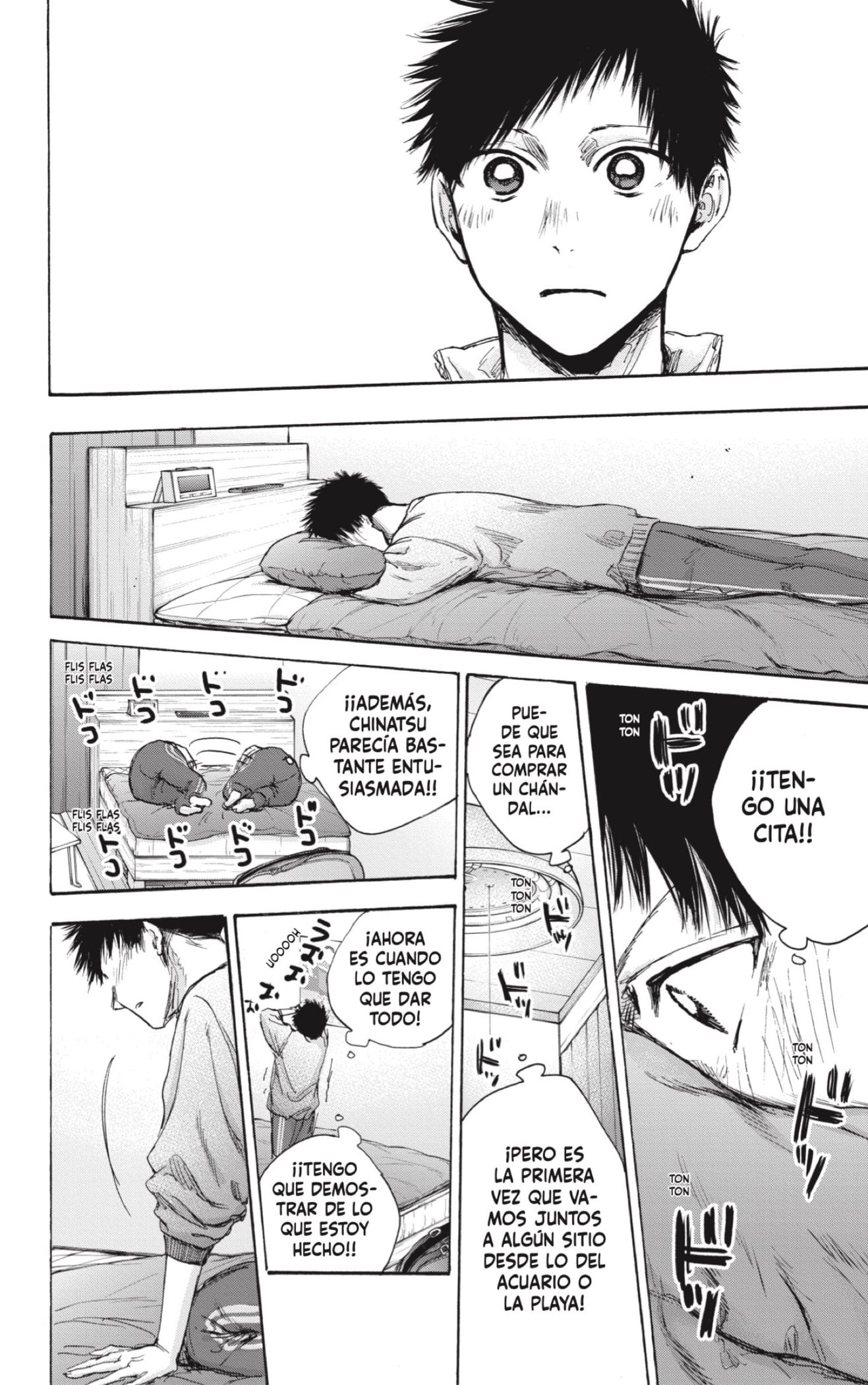 Ao no Hako Capitulo 79: A comprar ropa de gimnasia... página 6