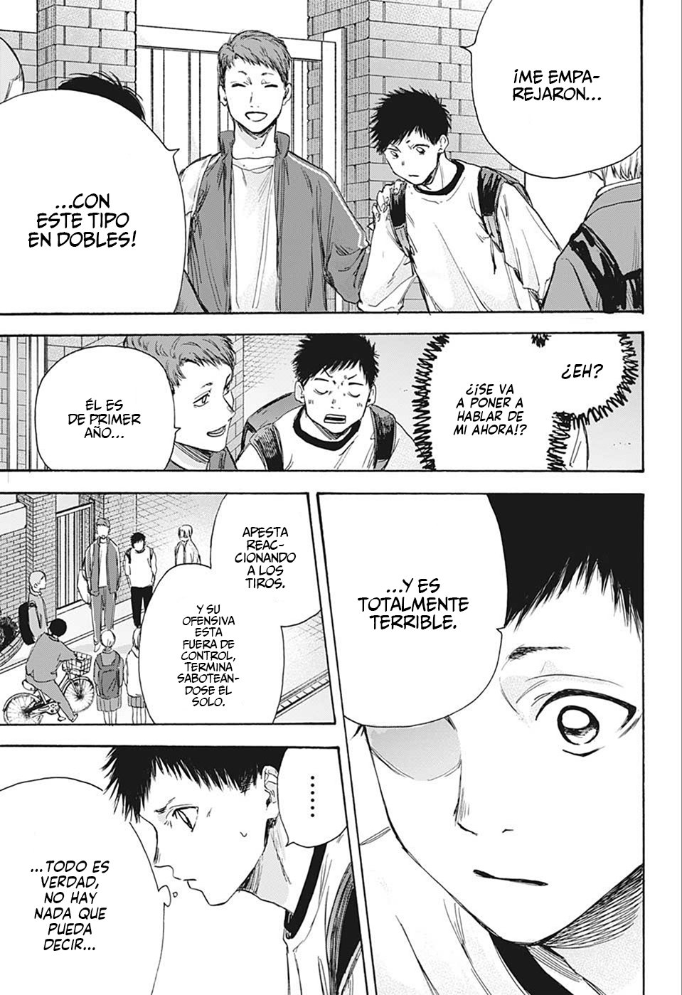 Ao no Hako Capitulo 8: Dobles página 14