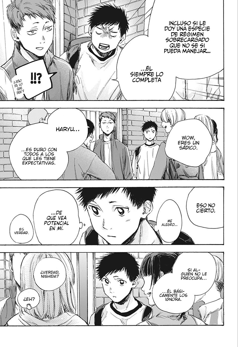 Ao no Hako Capitulo 8: Dobles página 16