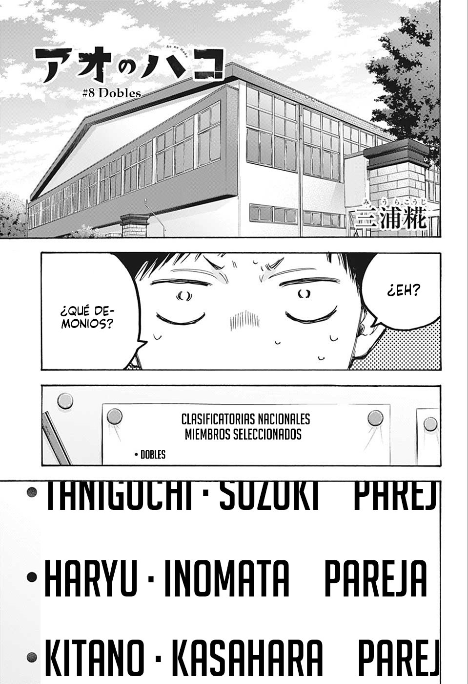 Ao no Hako Capitulo 8: Dobles página 2