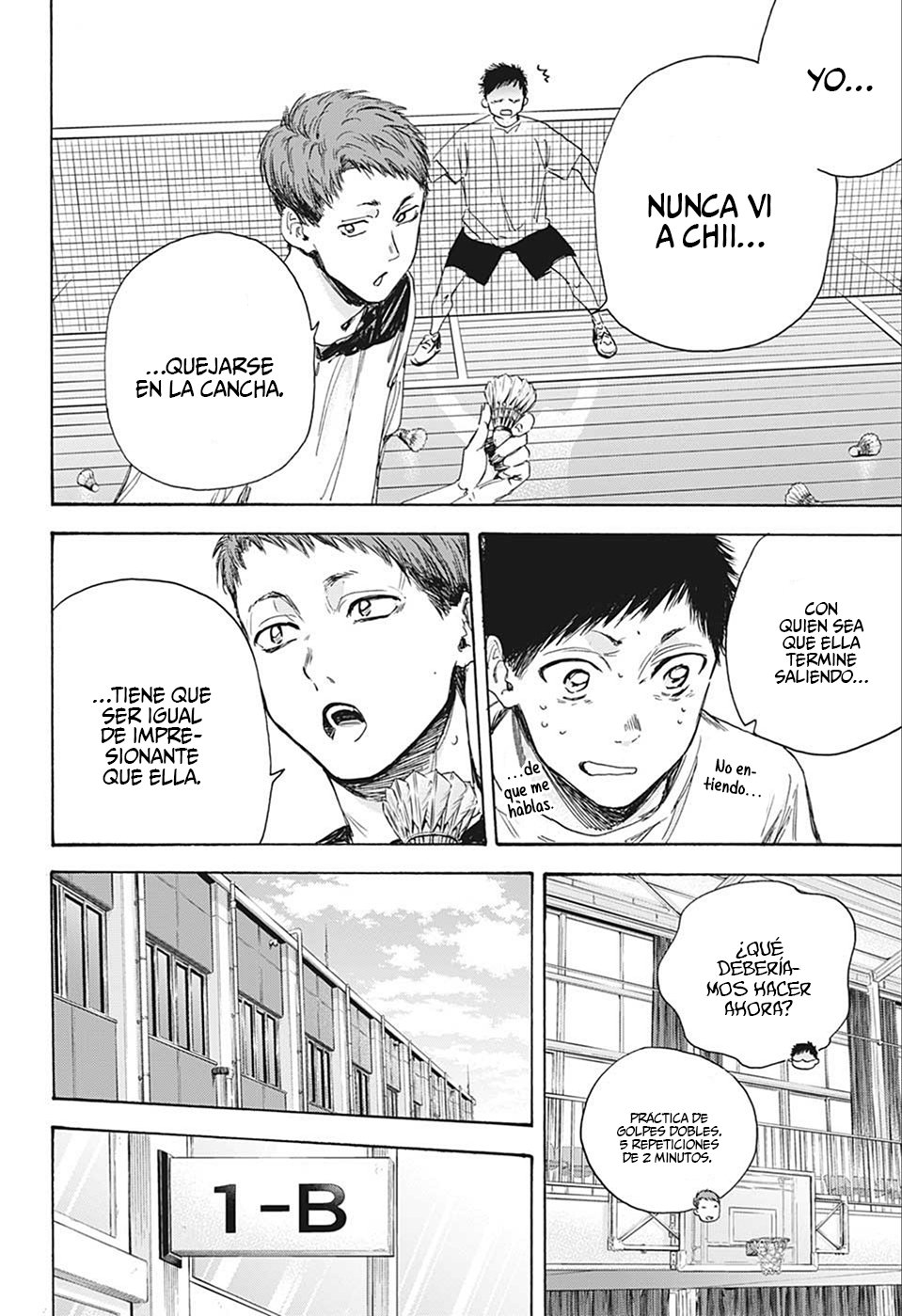 Ao no Hako Capitulo 8: Dobles página 7