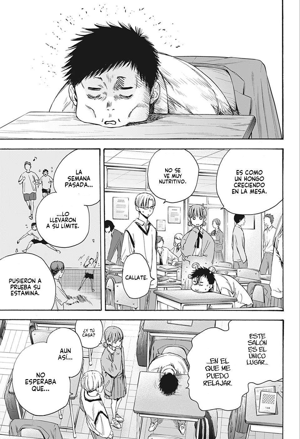 Ao no Hako Capitulo 8: Dobles página 8