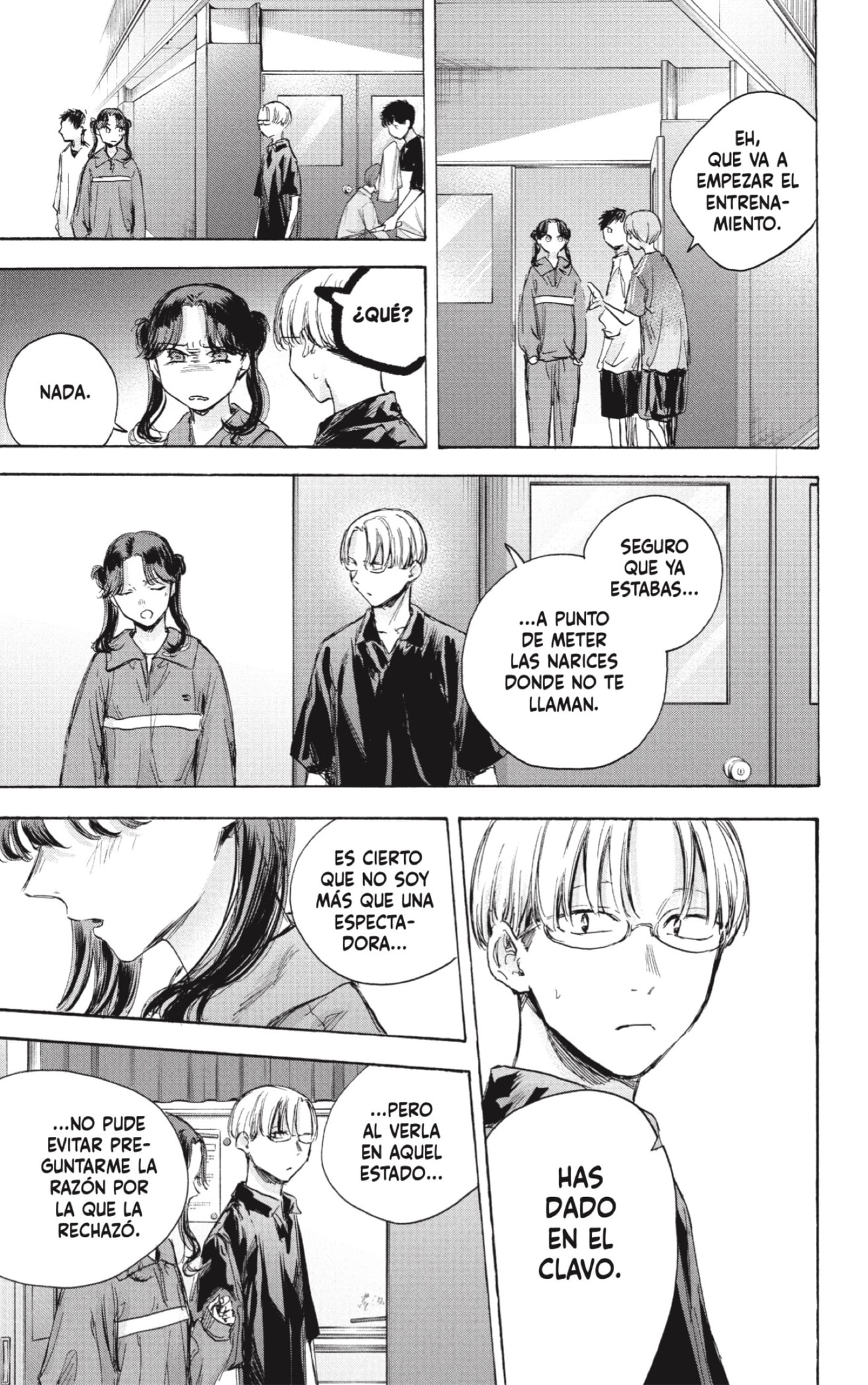 Ao no Hako Capitulo 80: Así soy yo. página 17