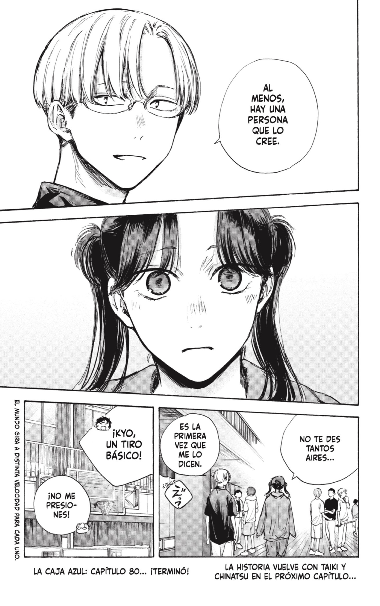 Ao no Hako Capitulo 80: Así soy yo. página 19