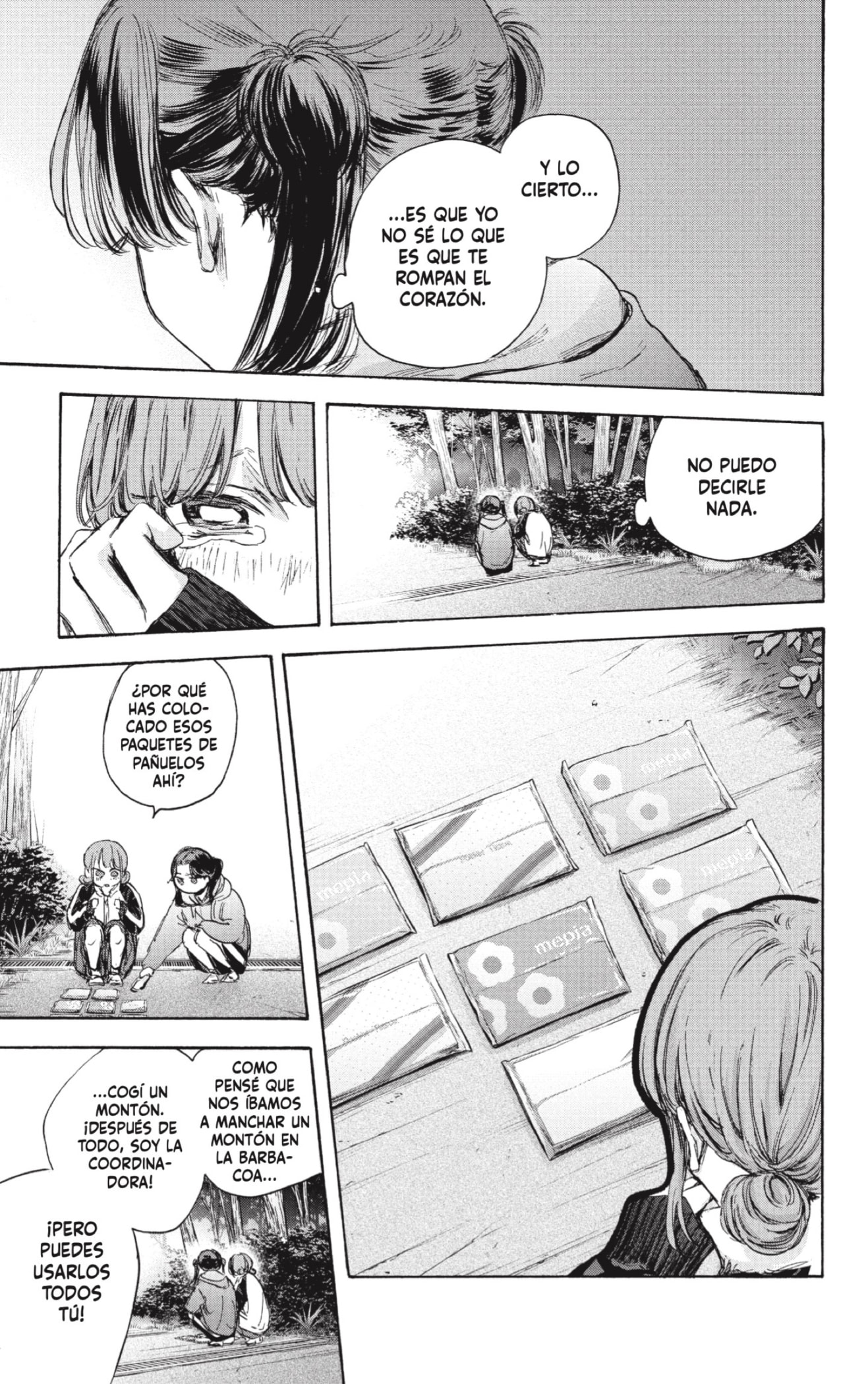Ao no Hako Capitulo 80: Así soy yo. página 3
