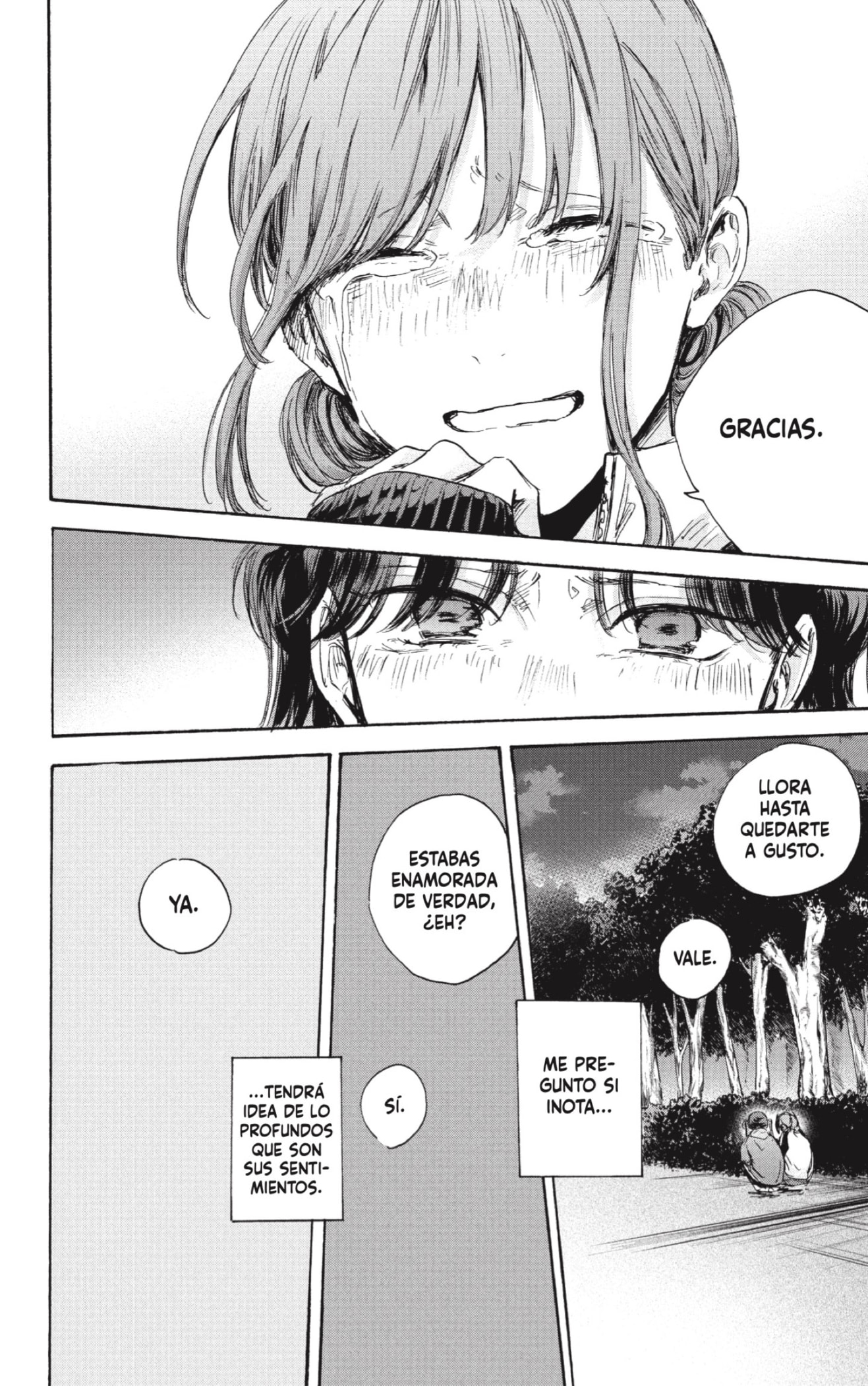 Ao no Hako Capitulo 80: Así soy yo. página 4