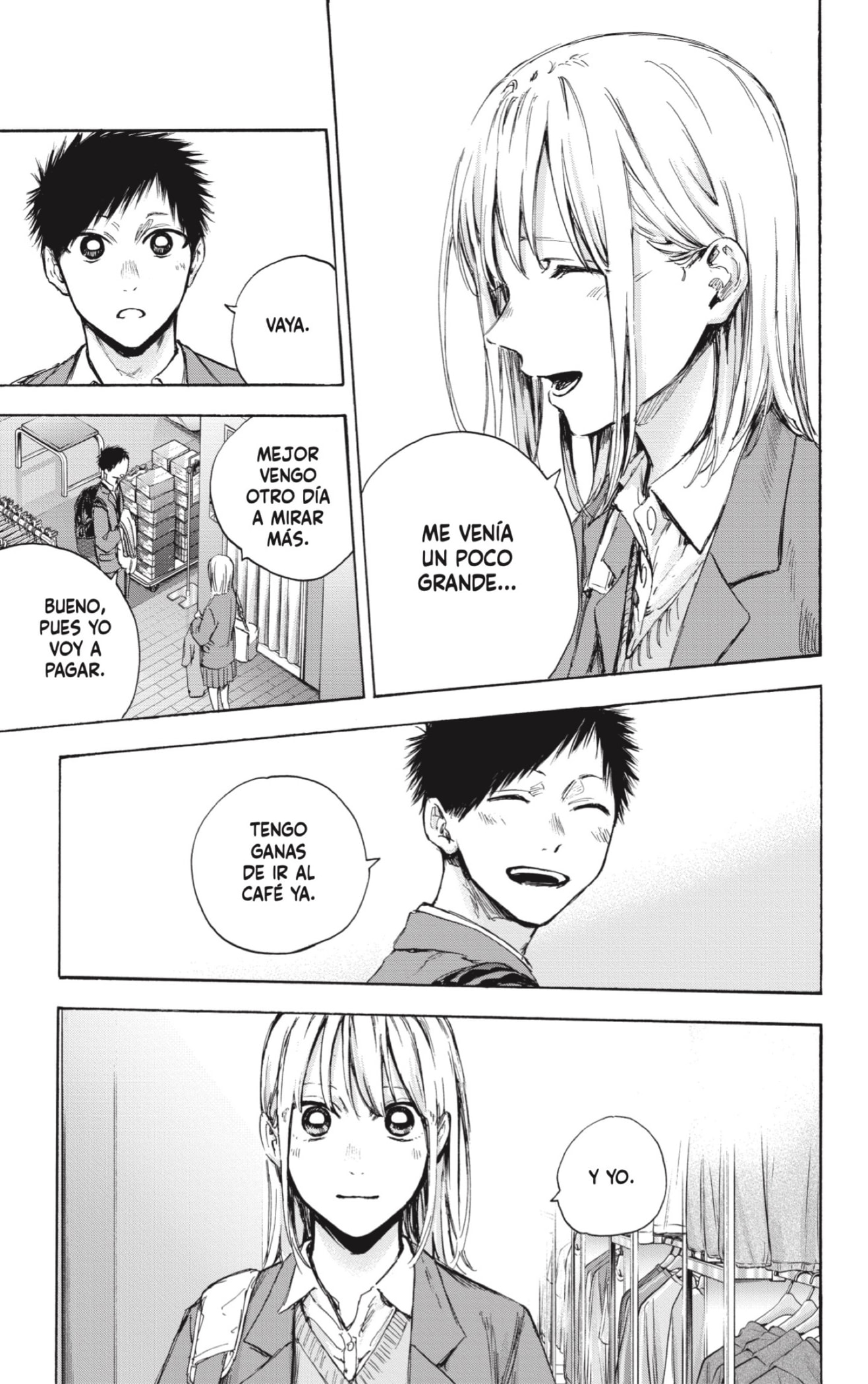 Ao no Hako Capitulo 81: Quería que lo probaras. página 13