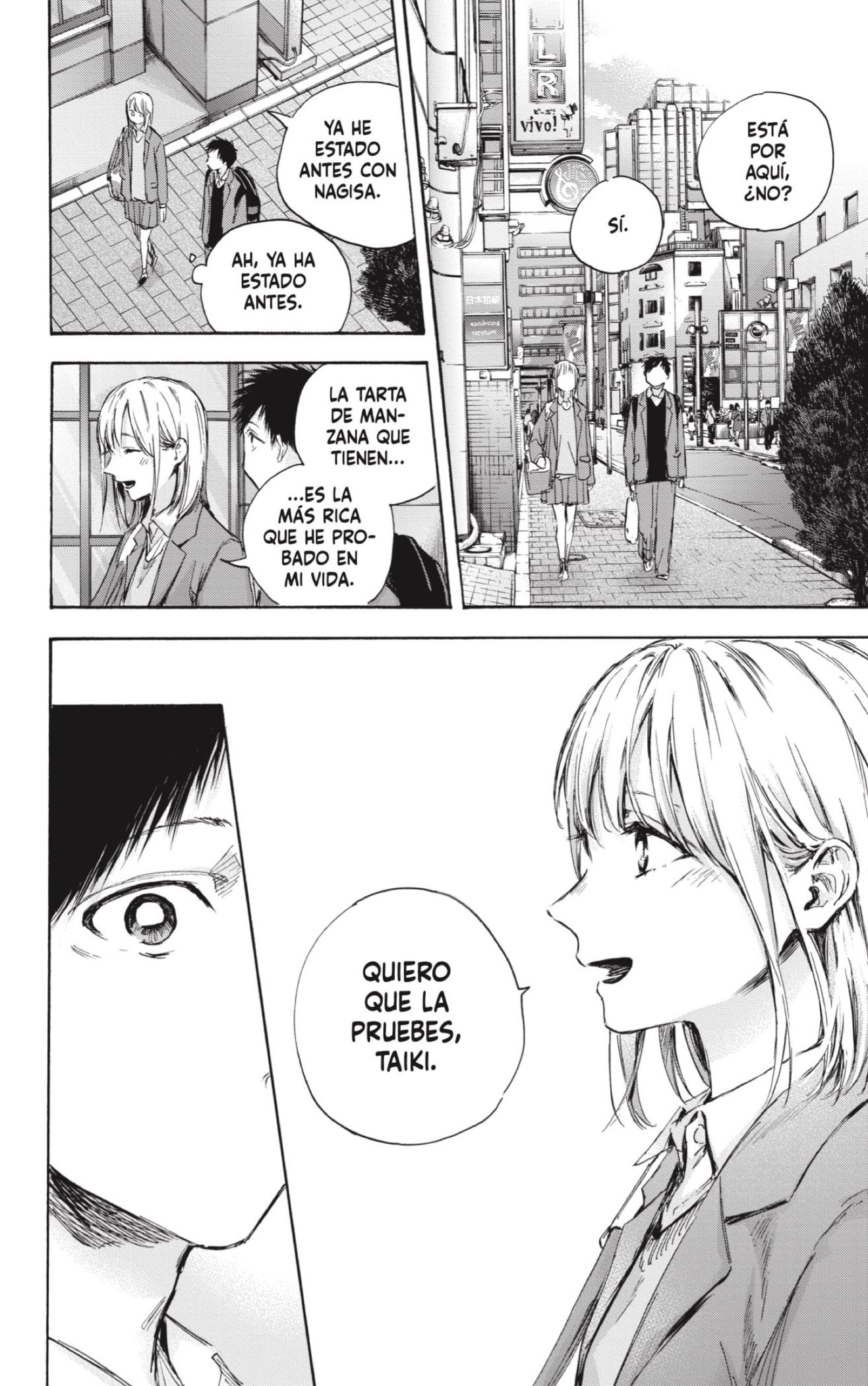 Ao no Hako Capitulo 81: Quería que lo probaras. página 14