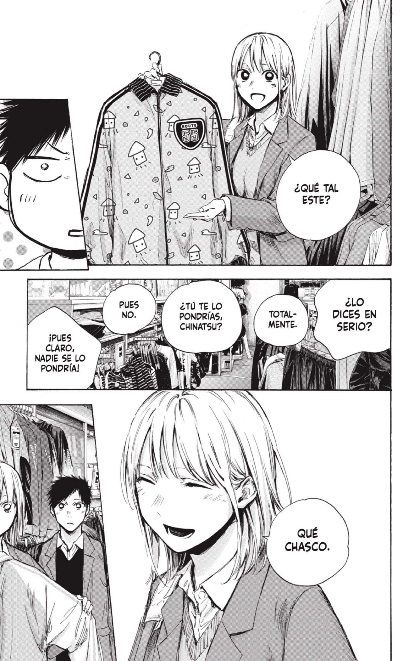 Ao no Hako Capitulo 81: Quería que lo probaras. página 5